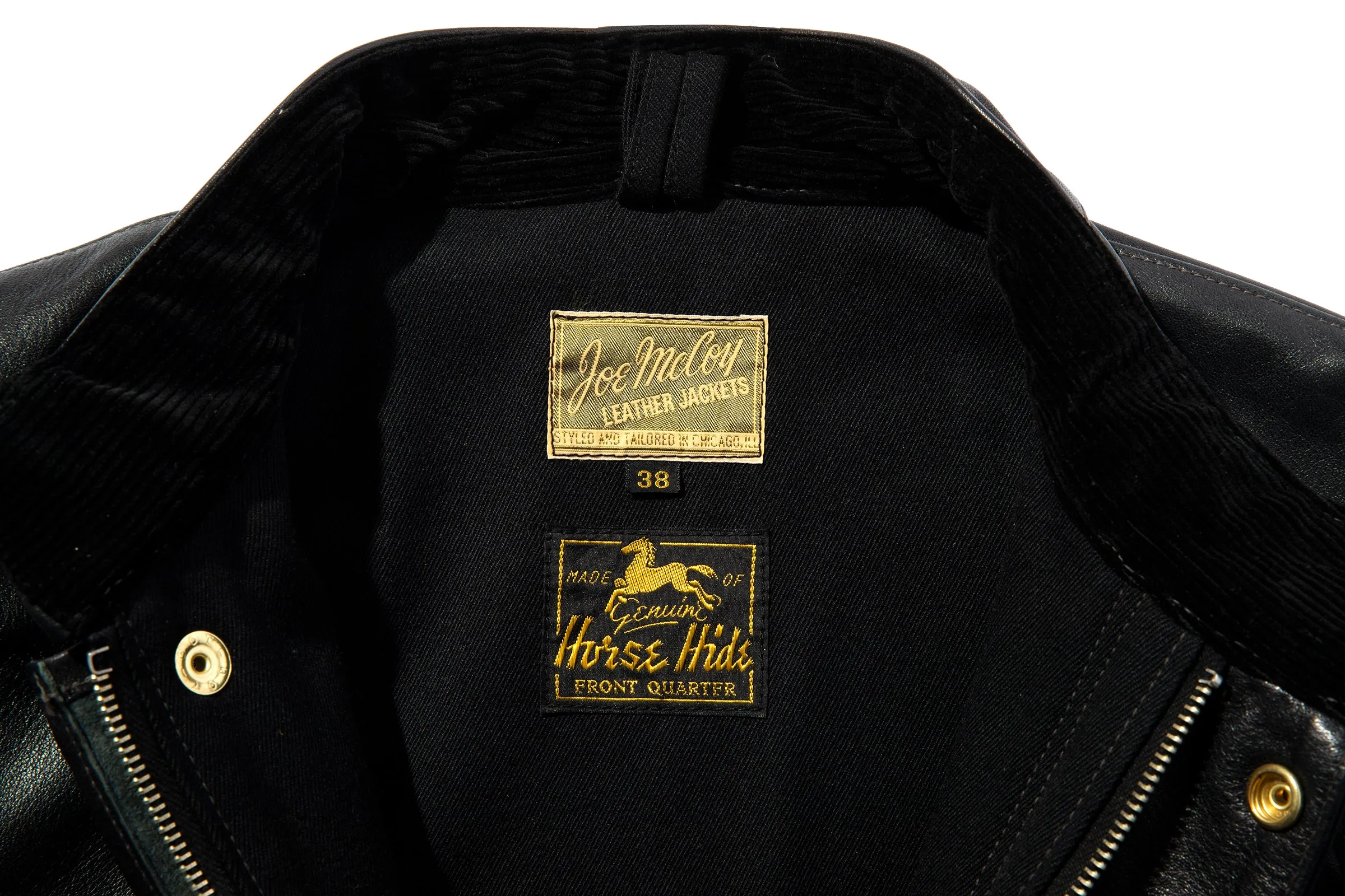 LEATHER ENDURO TRIAL JACKET sold by The Real McCoy's product image thumbnail 5