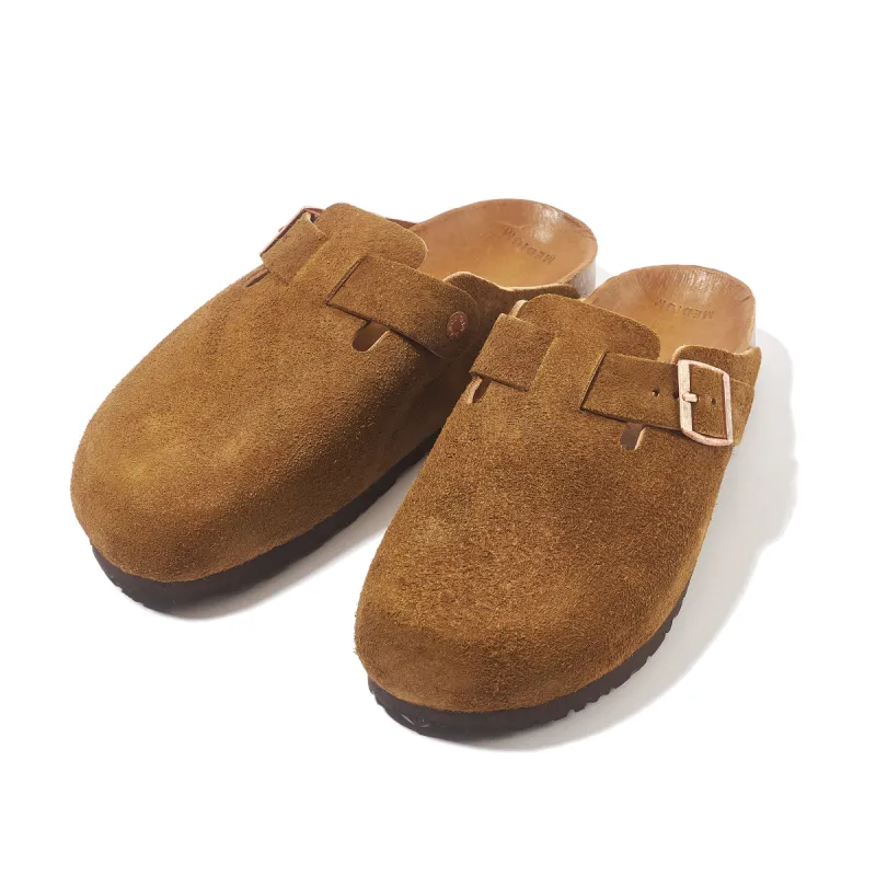 LEATHER FOOT-SUPPORT CLOGS sold by The Real McCoy's