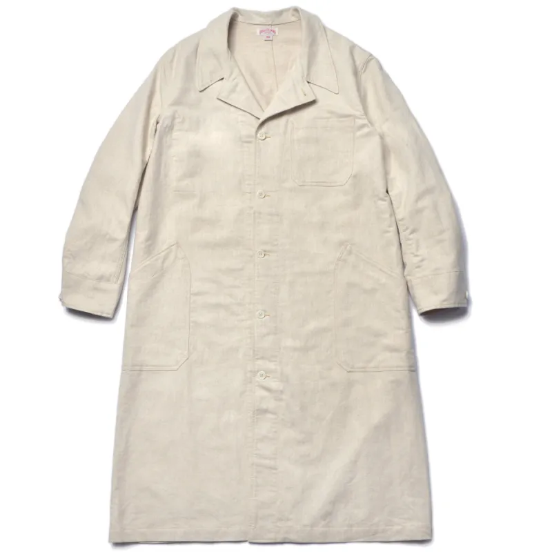 LINEN ATELIER COAT sold by The Real McCoy's