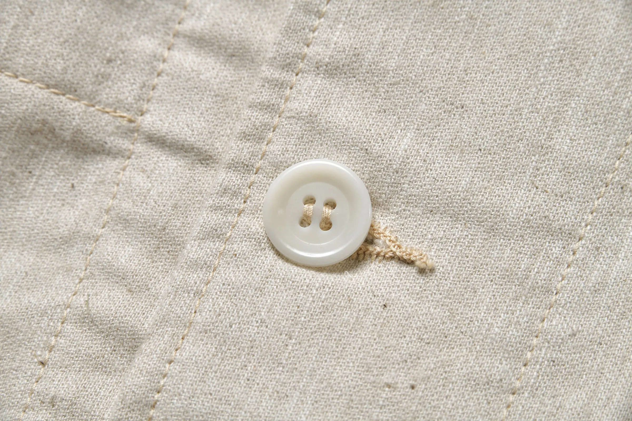 LINEN ATELIER COAT sold by The Real McCoy's product image thumbnail 5