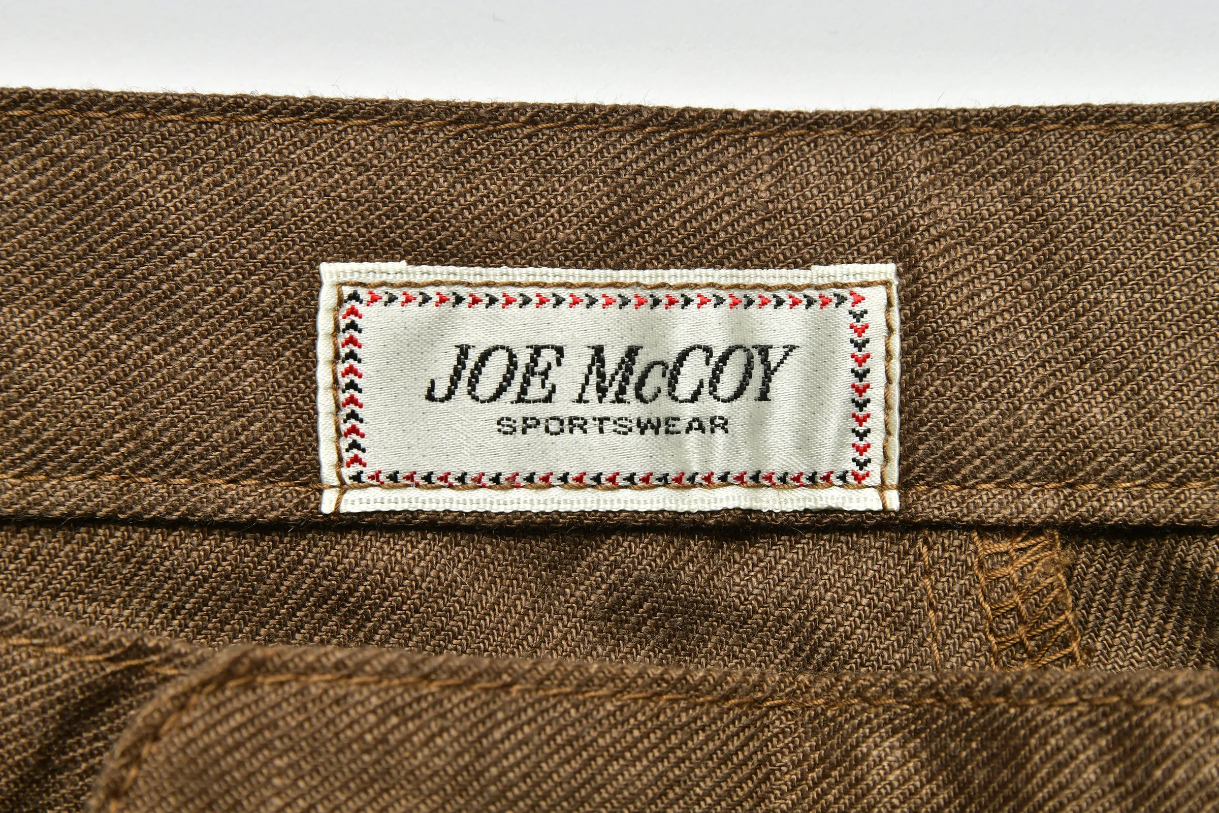 LINEN PLEATED SHORT PANTS sold by The Real McCoy's product image thumbnail 4