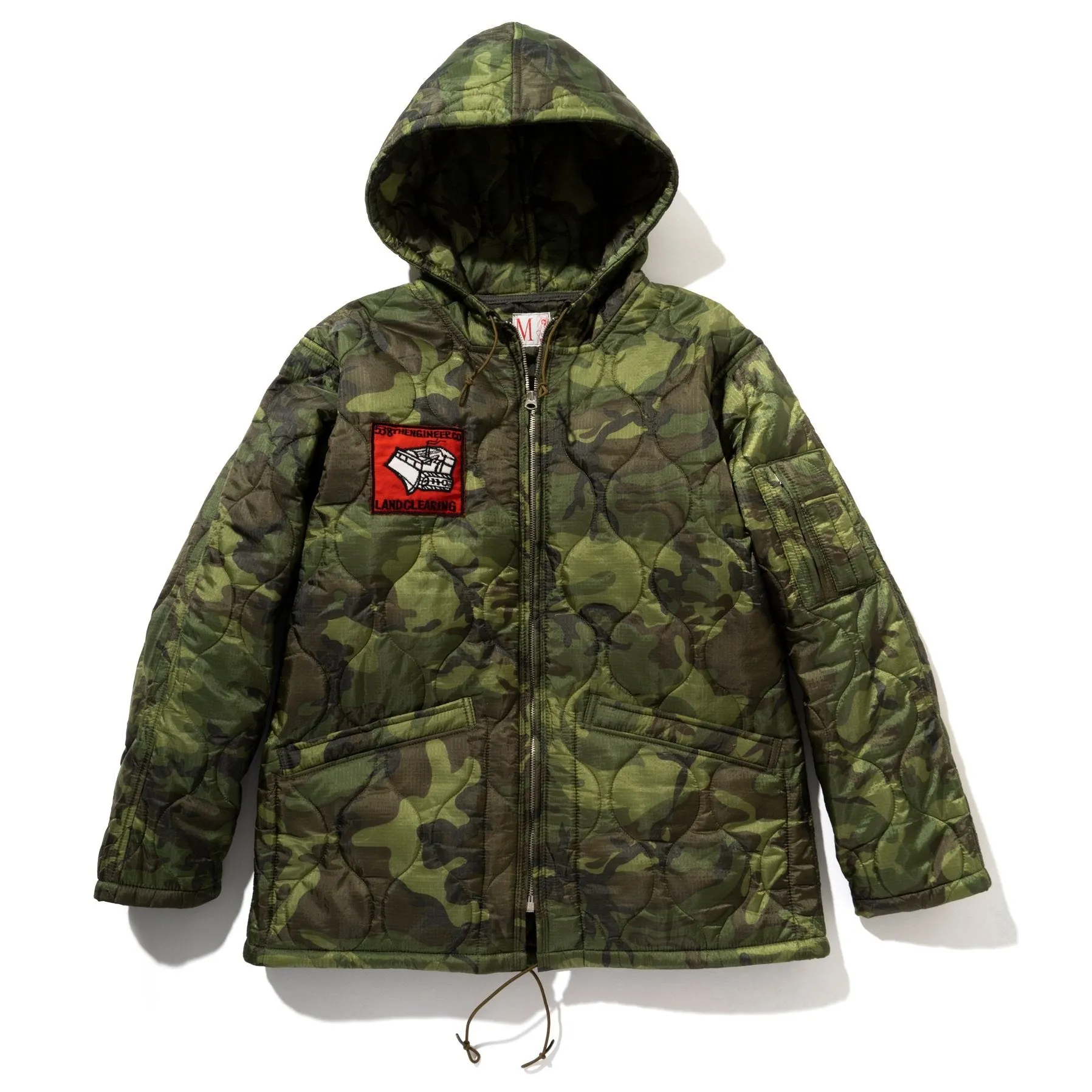 LINER, CAMOUFLAGE PONCHO PARKA sold by The Real McCoy's product image thumbnail 2