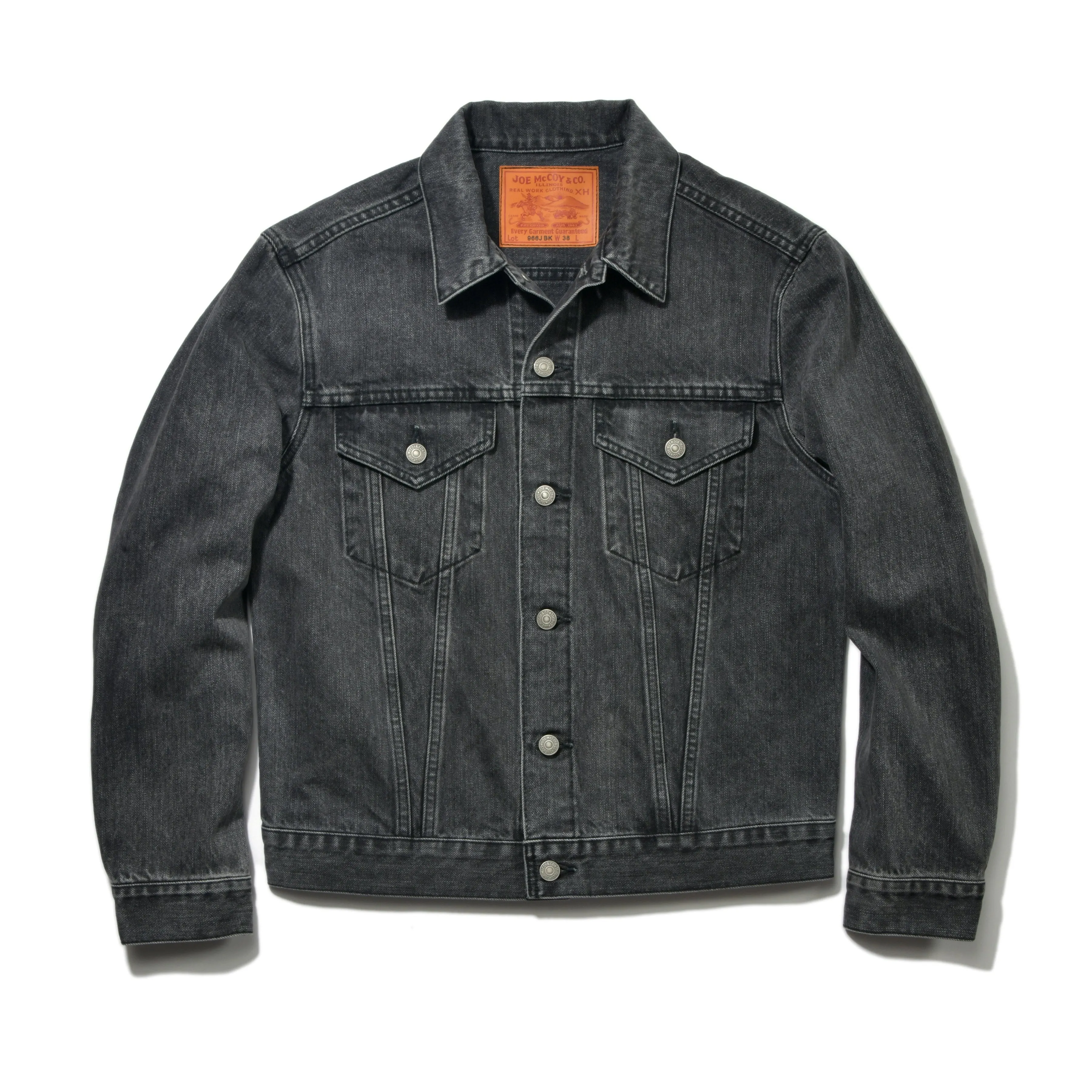 LOT. 966J (BLACK) / WASHED sold by The Real McCoy's