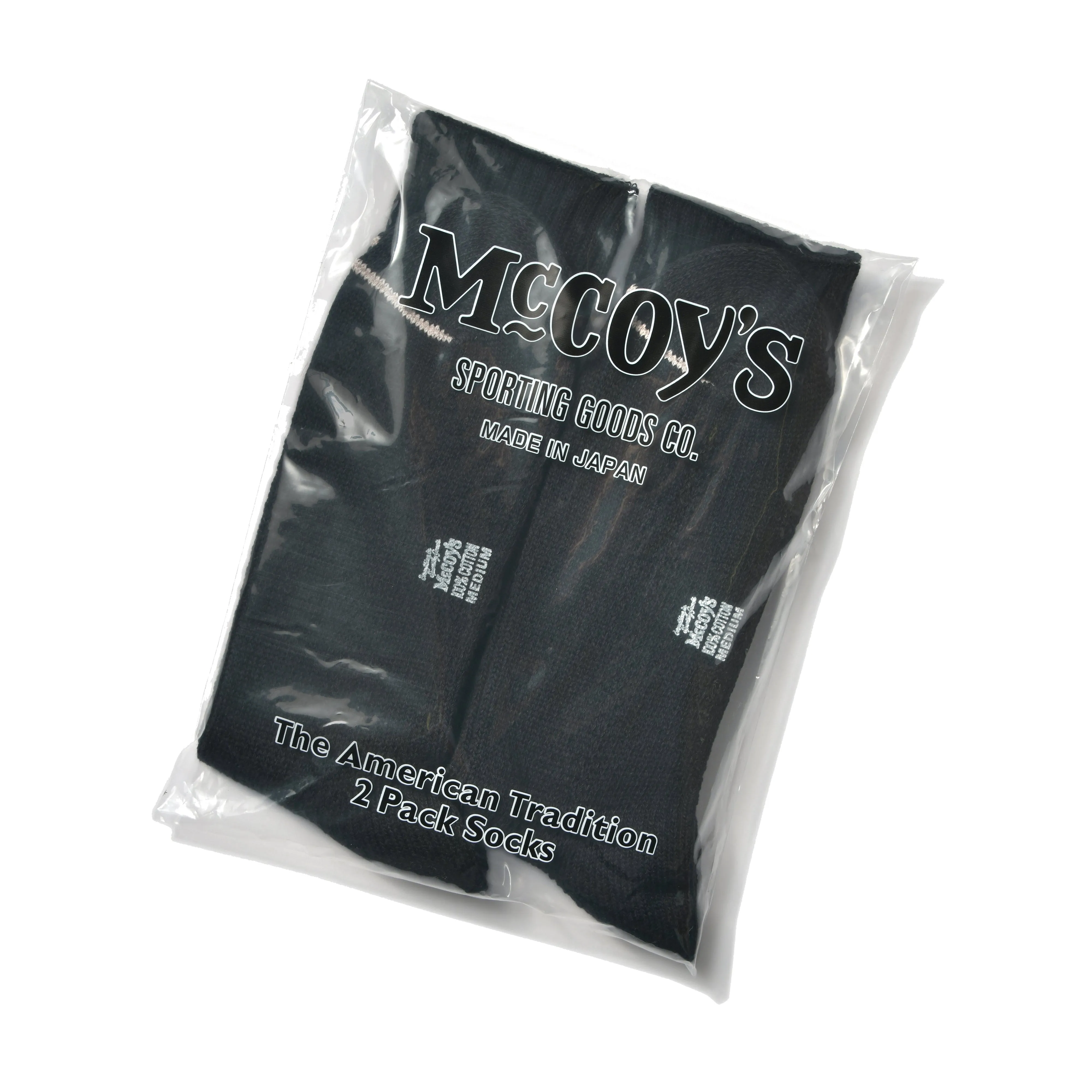 McCOY'S 2 PCS PACK SOCKS sold by The Real McCoy's product image thumbnail 2