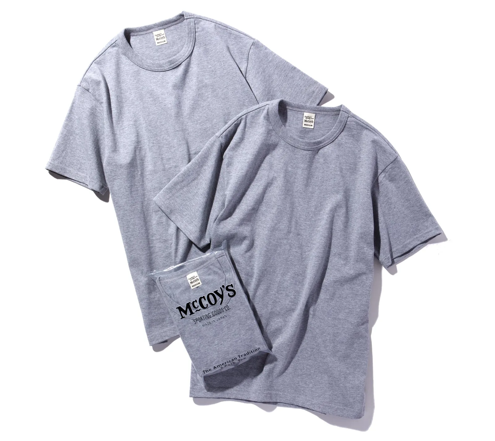 McCOY'S 2pcs PACK TEE sold by The Real McCoy's product image thumbnail 3