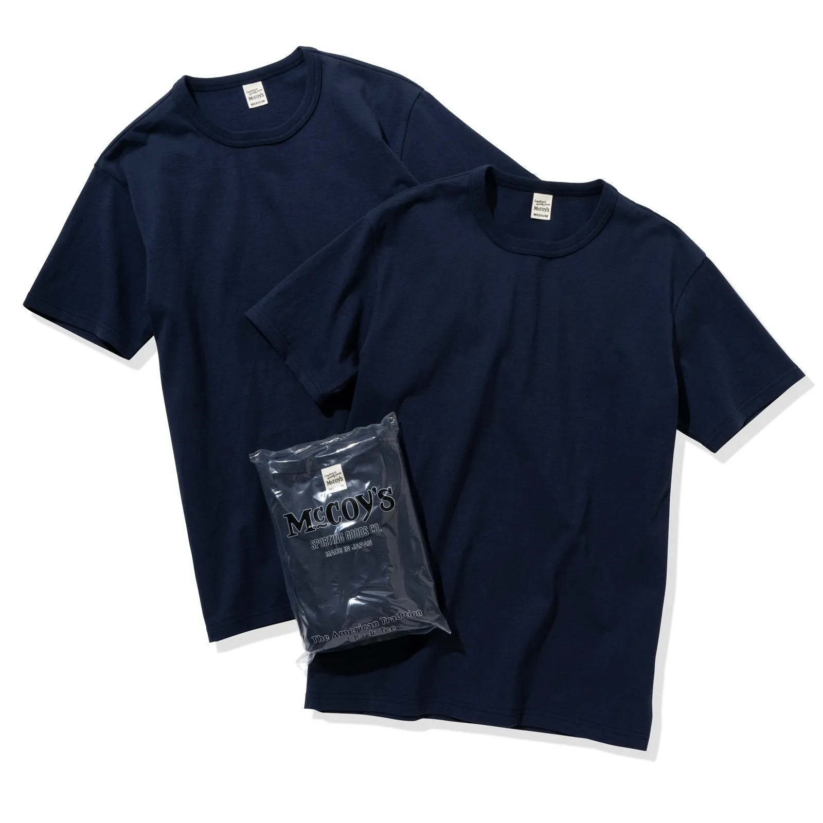 McCOY'S 2pcs PACK TEE sold by The Real McCoy's product image thumbnail 3