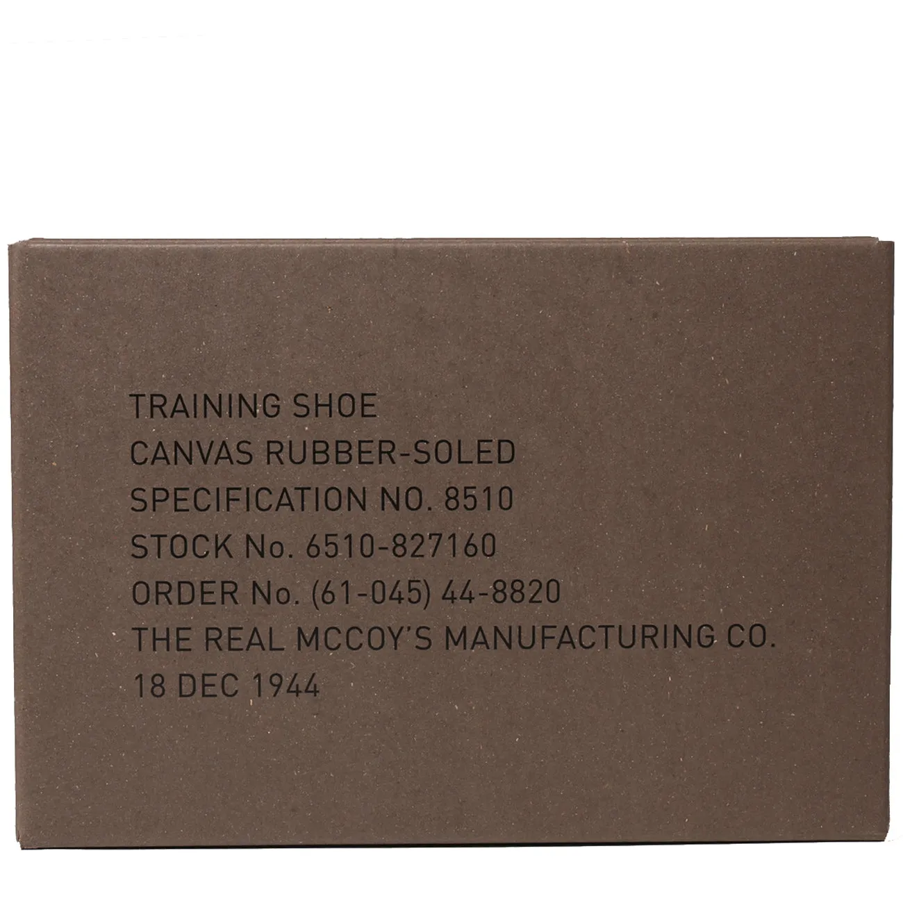 MILITARY CANVAS TRAINING SHOES sold by The Real McCoy's product image thumbnail 5