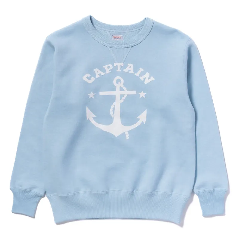 MILITARY PRINT SWEATSHIRT / CAPTAIN sold by The Real McCoy's