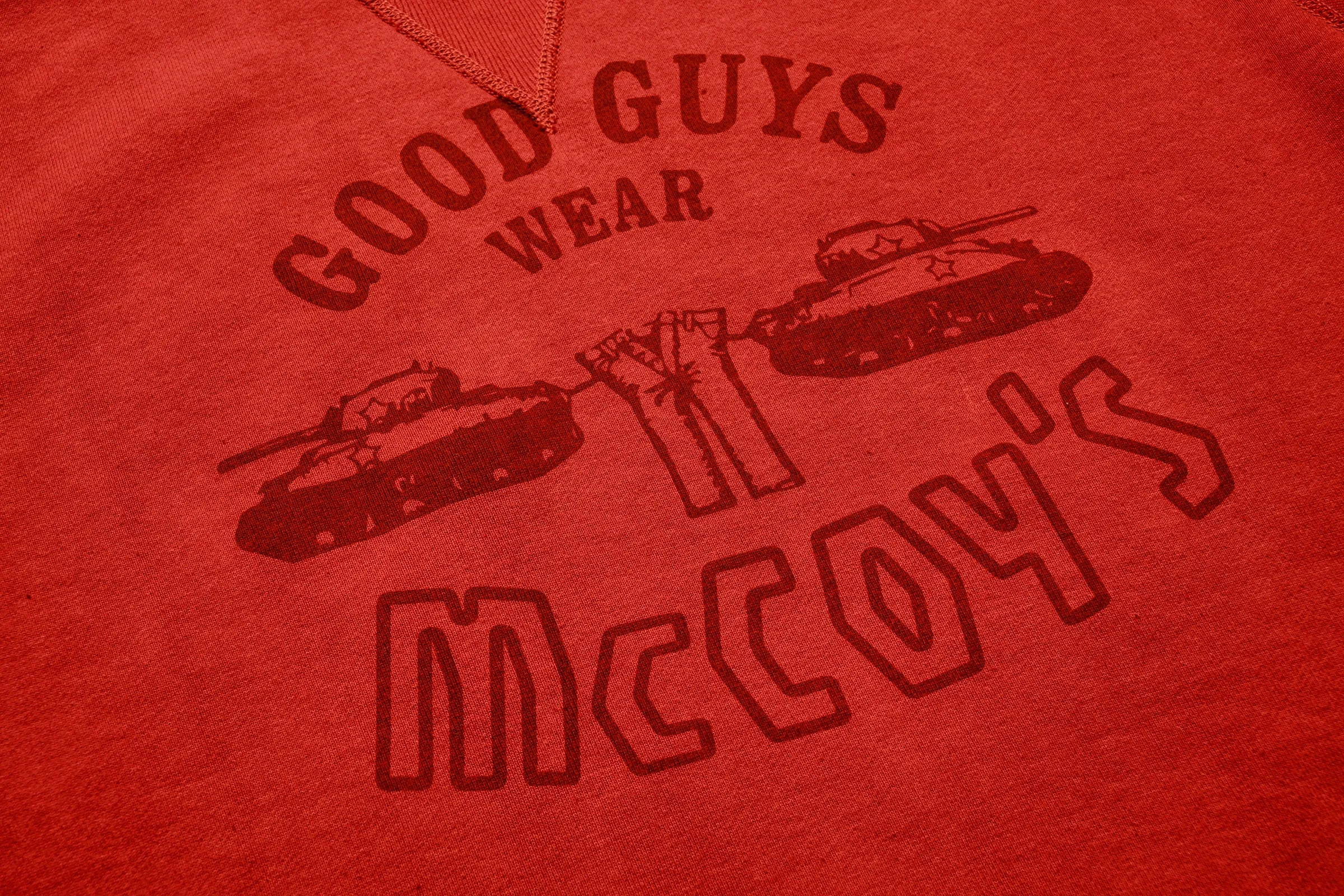 MILITARY PRINT SWEATSHIRT / GOOD GUYS WEAR MCCOY'S sold by The Real McCoy's product image thumbnail 4