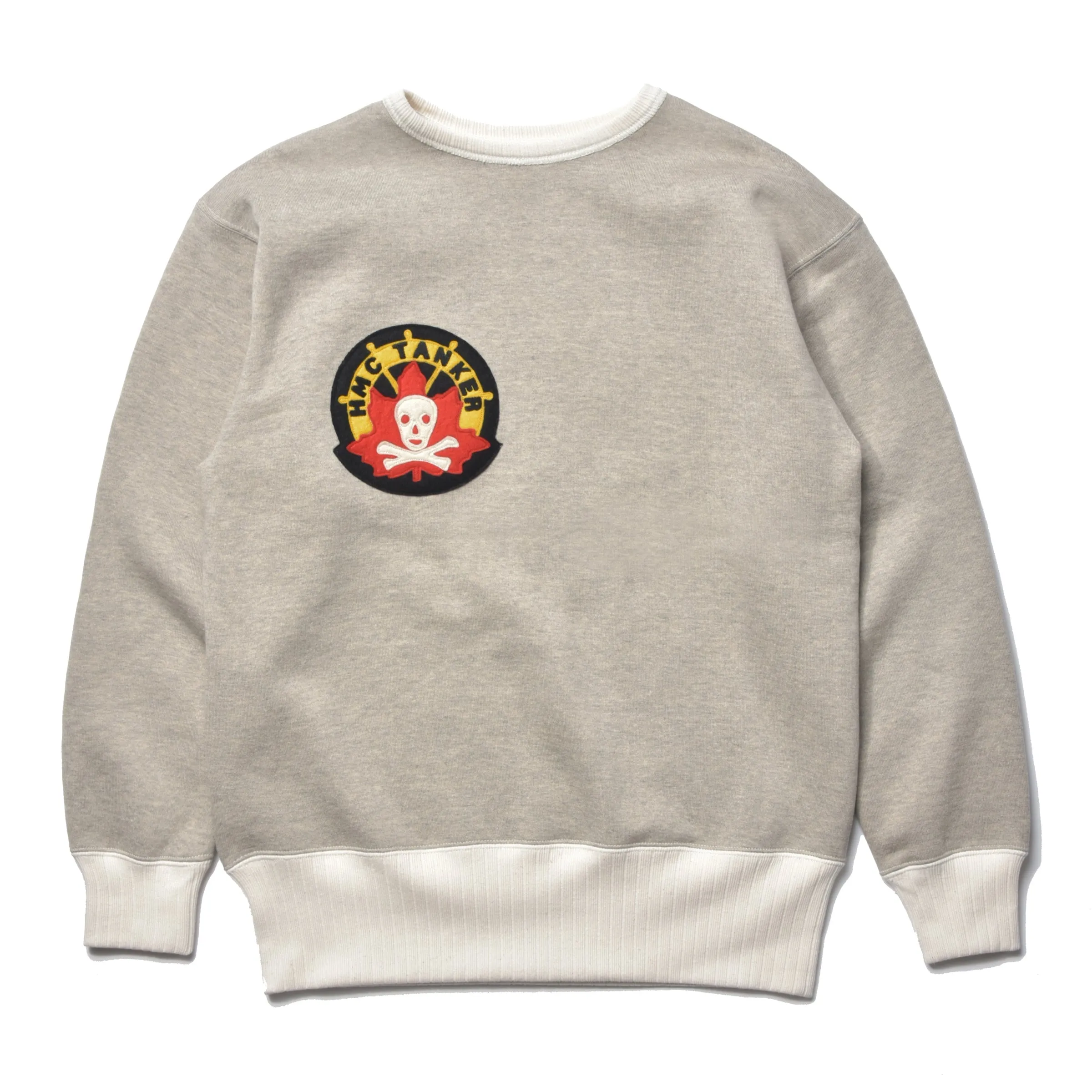 MILITARY PRINT SWEATSHIRT / HMC TANKER sold by The Real McCoy's