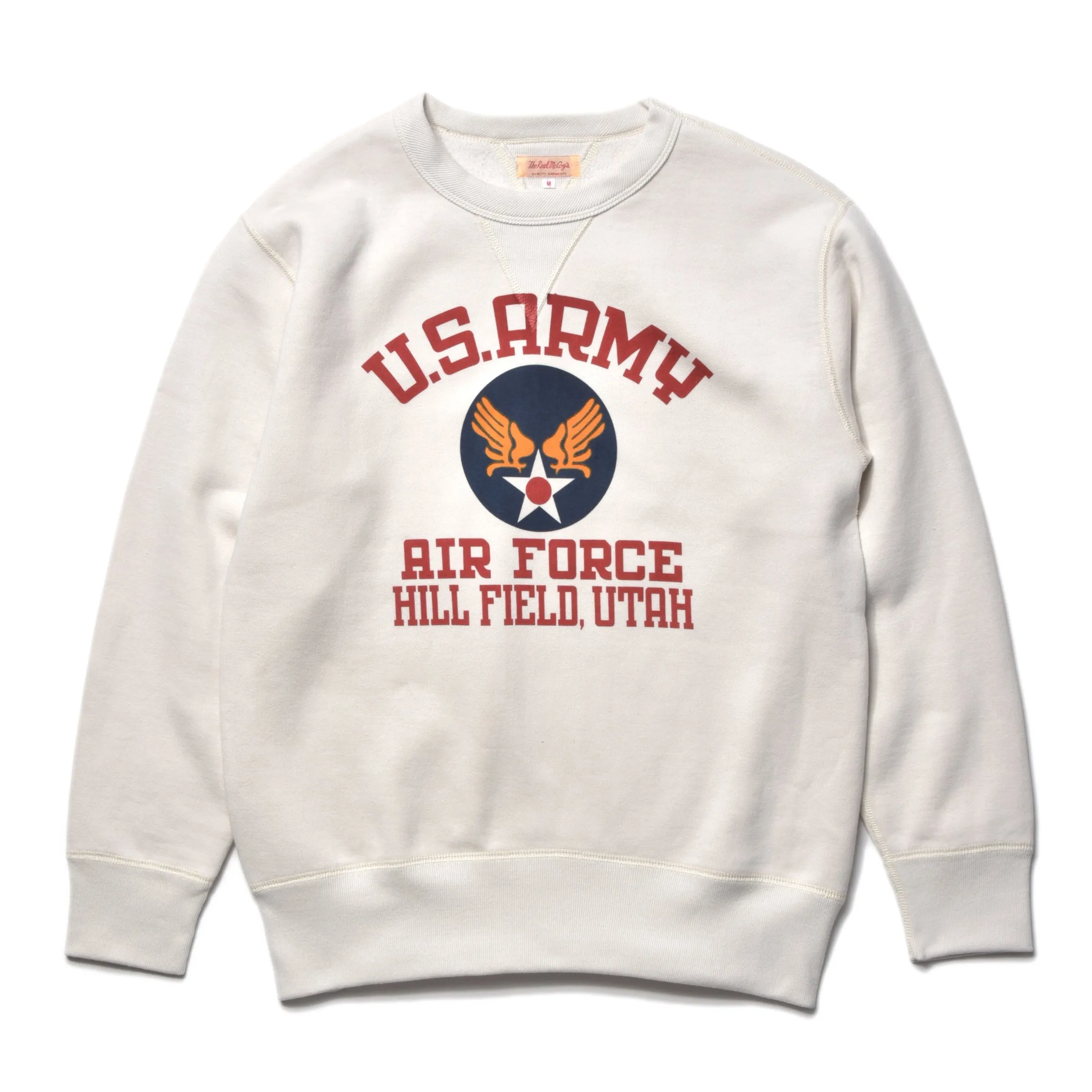 MILITARY PRINT SWEATSHIRT / USAF HILL FIELD sold by The Real McCoy's product image thumbnail 2