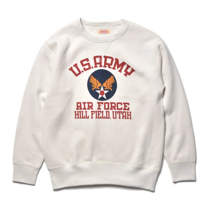 MILITARY PRINT SWEATSHIRT / USAF HILL FIELD sold by The Real McCoy's