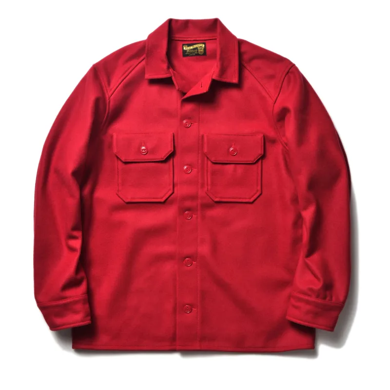 MILITARY SOUVENIR WOOL SHIRT made by The Real McCoy's