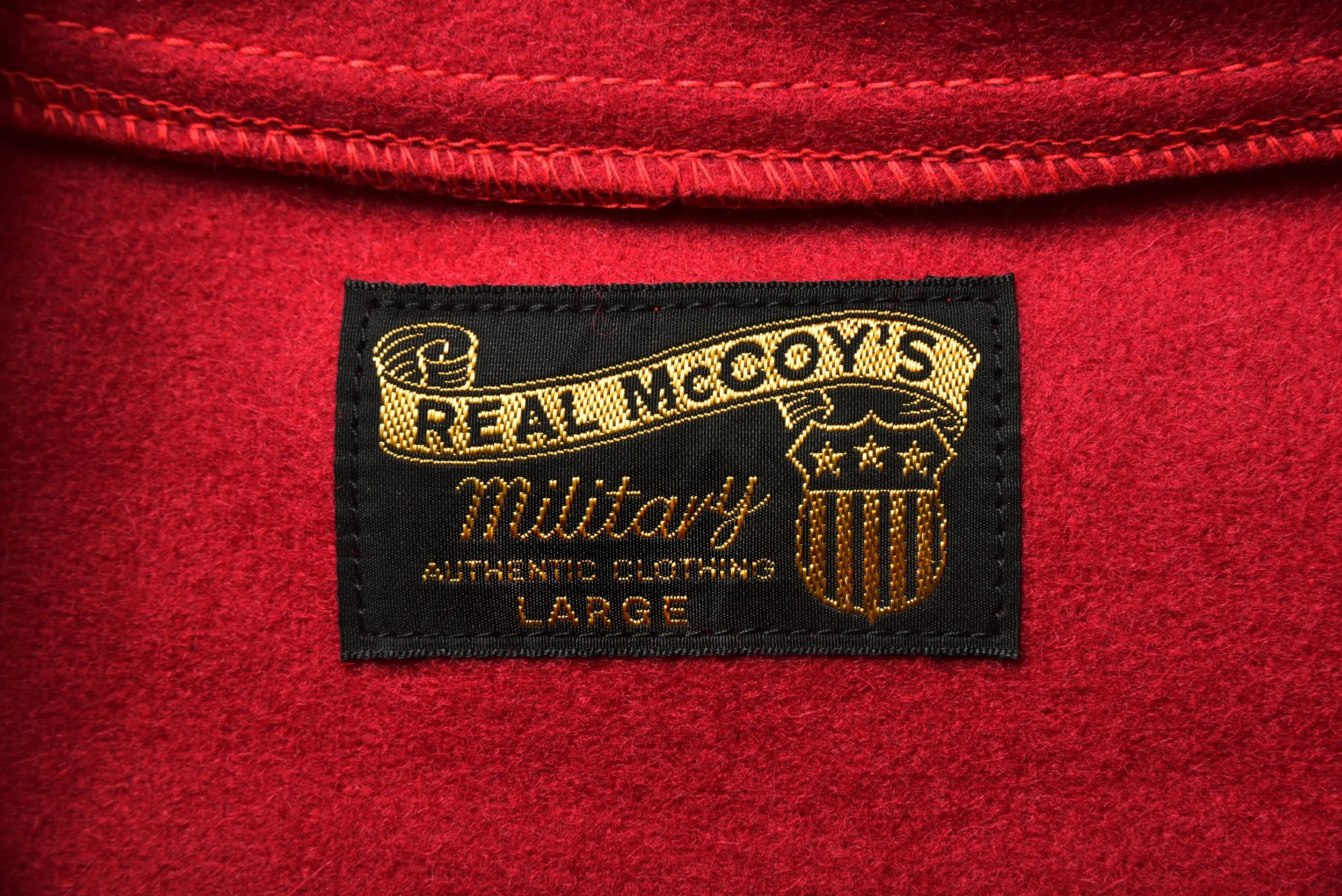 MILITARY SOUVENIR WOOL SHIRT sold by The Real McCoy's product image thumbnail 4
