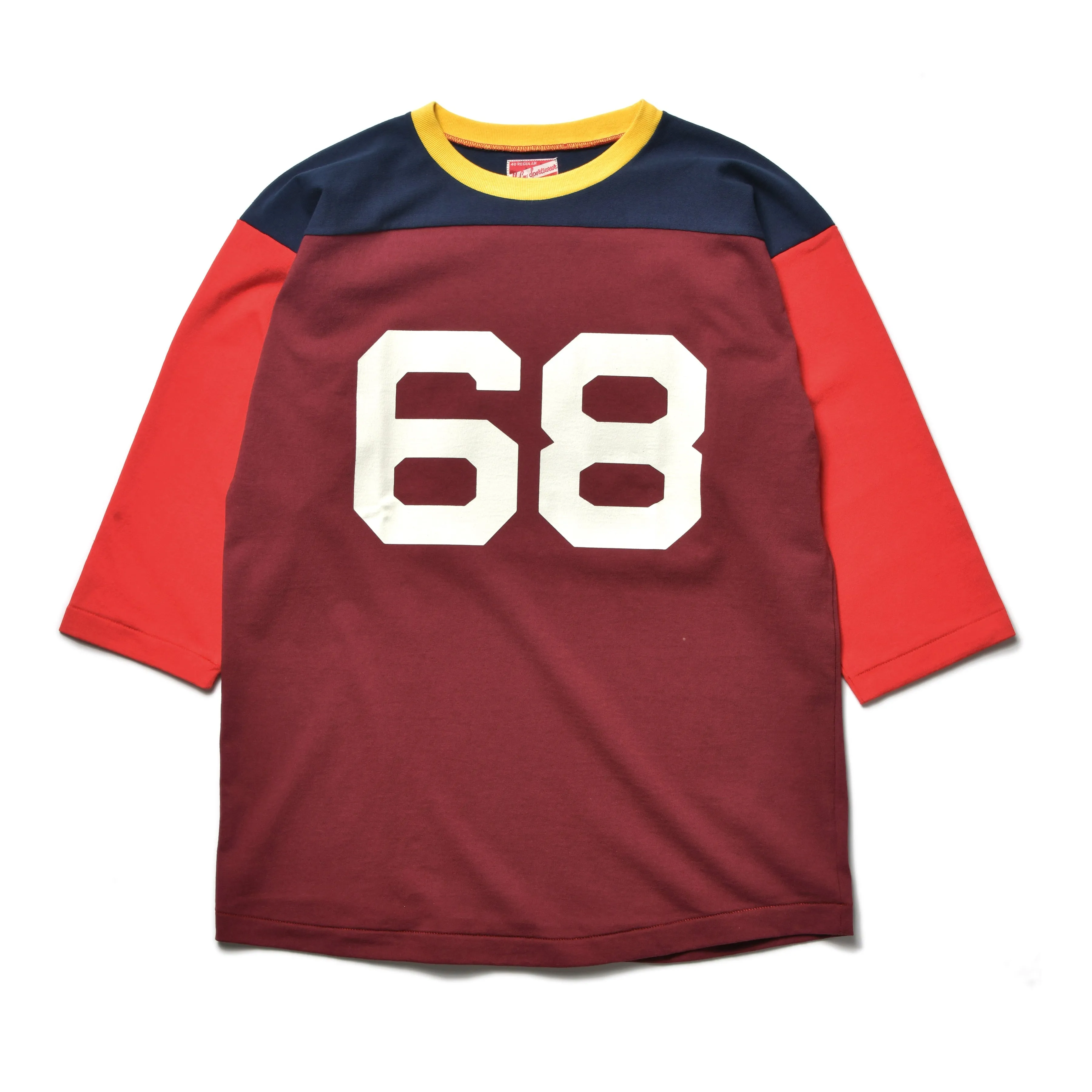 MULTI-TONE FOOTBALL TEE / 68 sold by The Real McCoy's