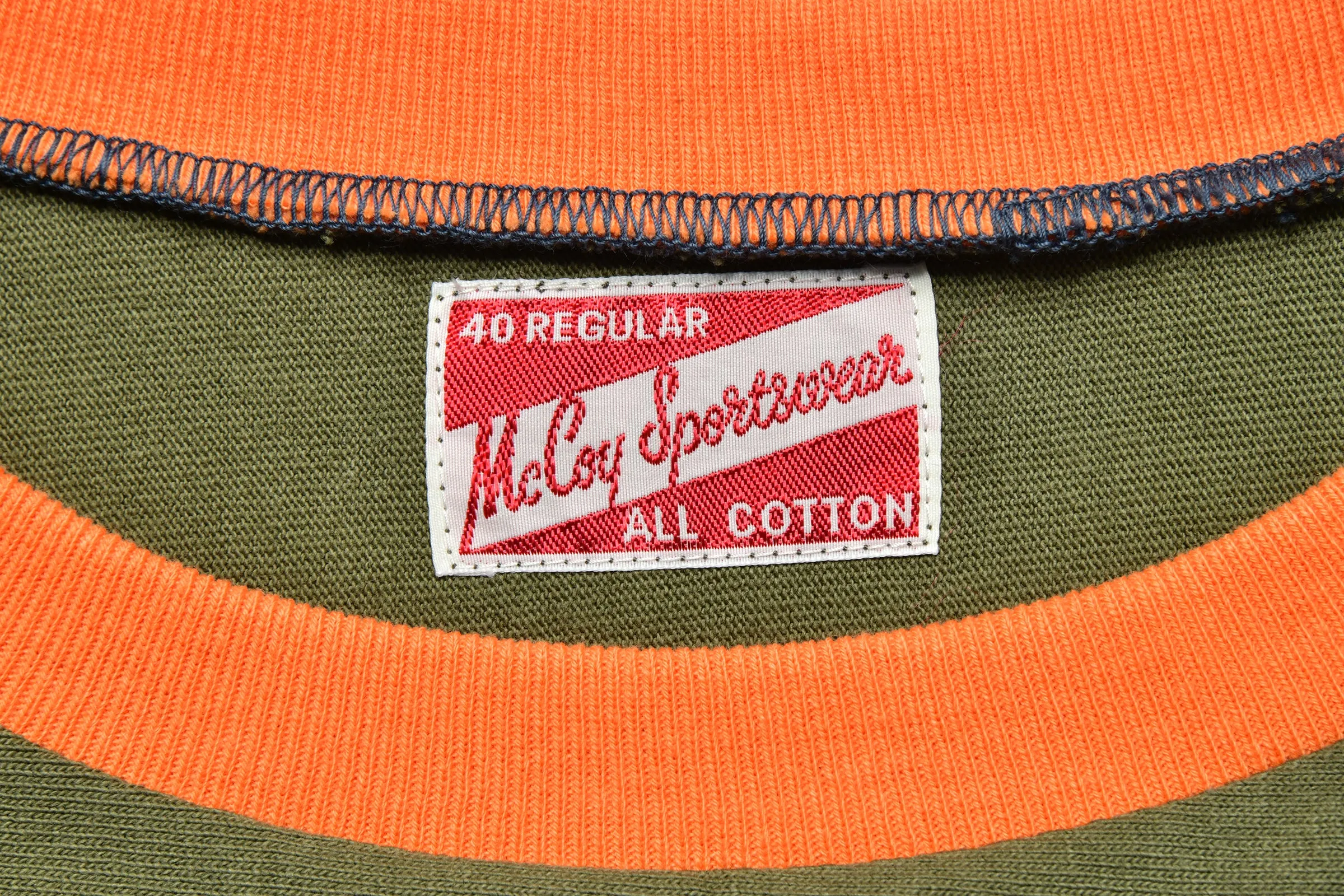 MULTI-TONE FOOTBALL TEE / 68 sold by The Real McCoy's product image thumbnail 4