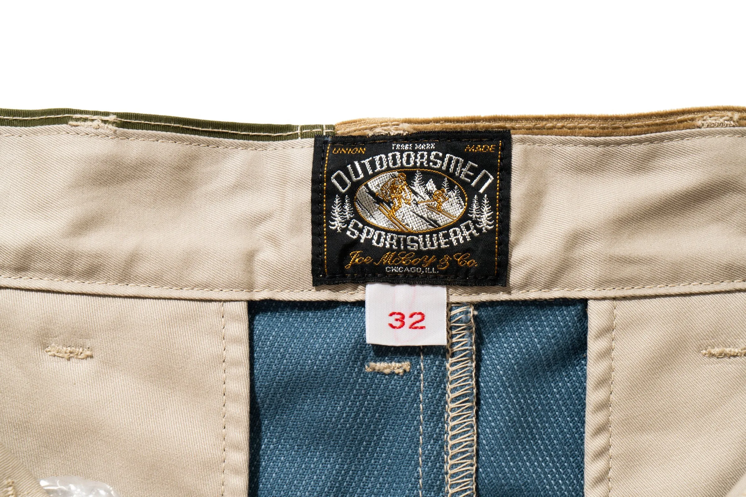 MULTICOLOR CORDUROY HUNTING TROUSERS sold by The Real McCoy's product image thumbnail 4