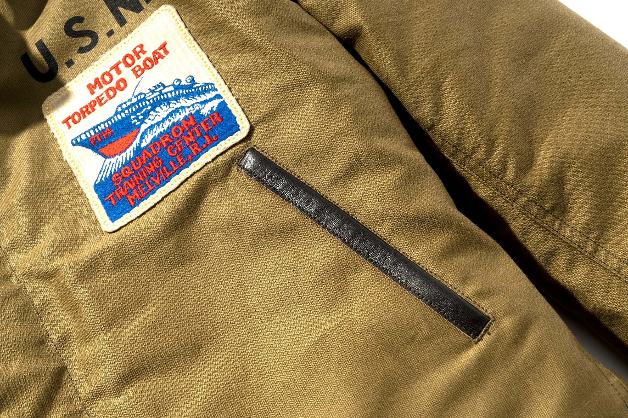 N-1 DECK JACKET (KHAKI) / PT29 sold by The Real McCoy's product image thumbnail 3