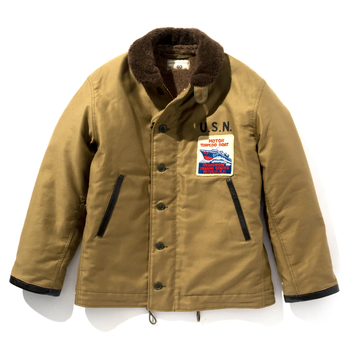 N-1 DECK JACKET (KHAKI) / PT29 sold by The Real McCoy's product image thumbnail 2