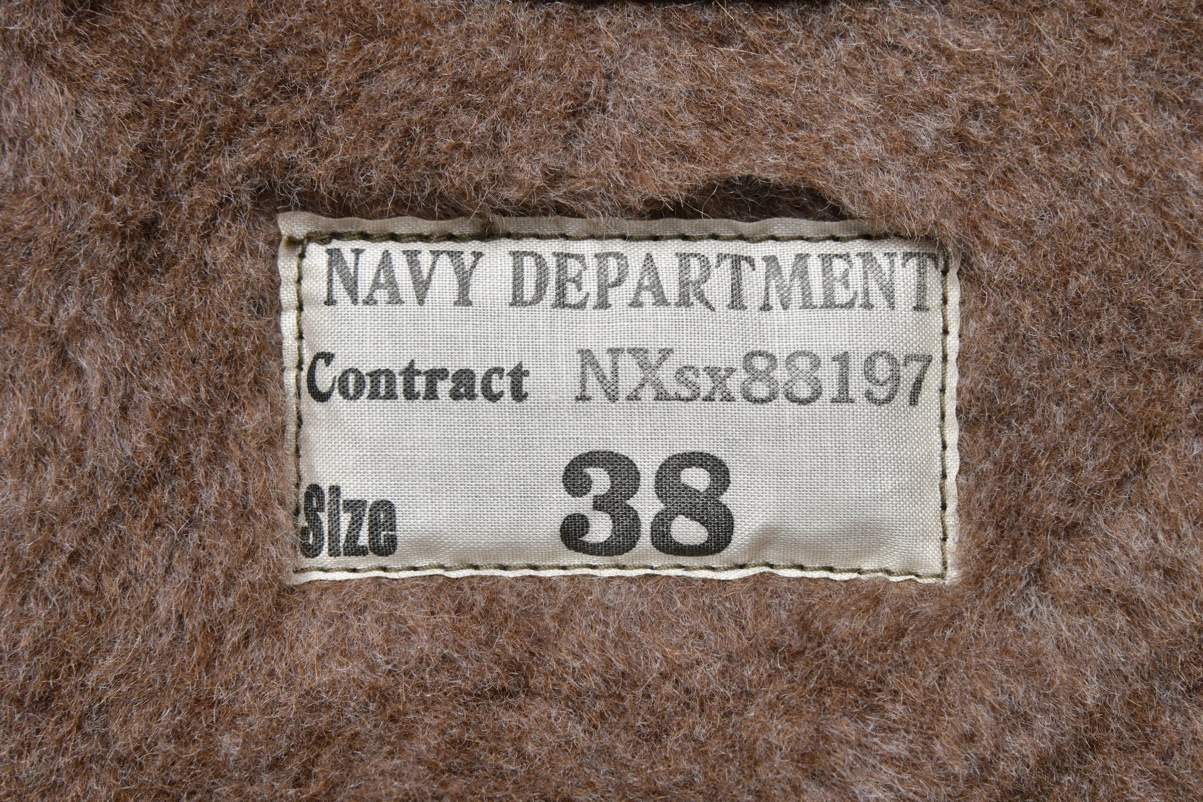 N-1 DECK JACKET (KHAKI)/ STENCIL sold by The Real McCoy's product image thumbnail 4