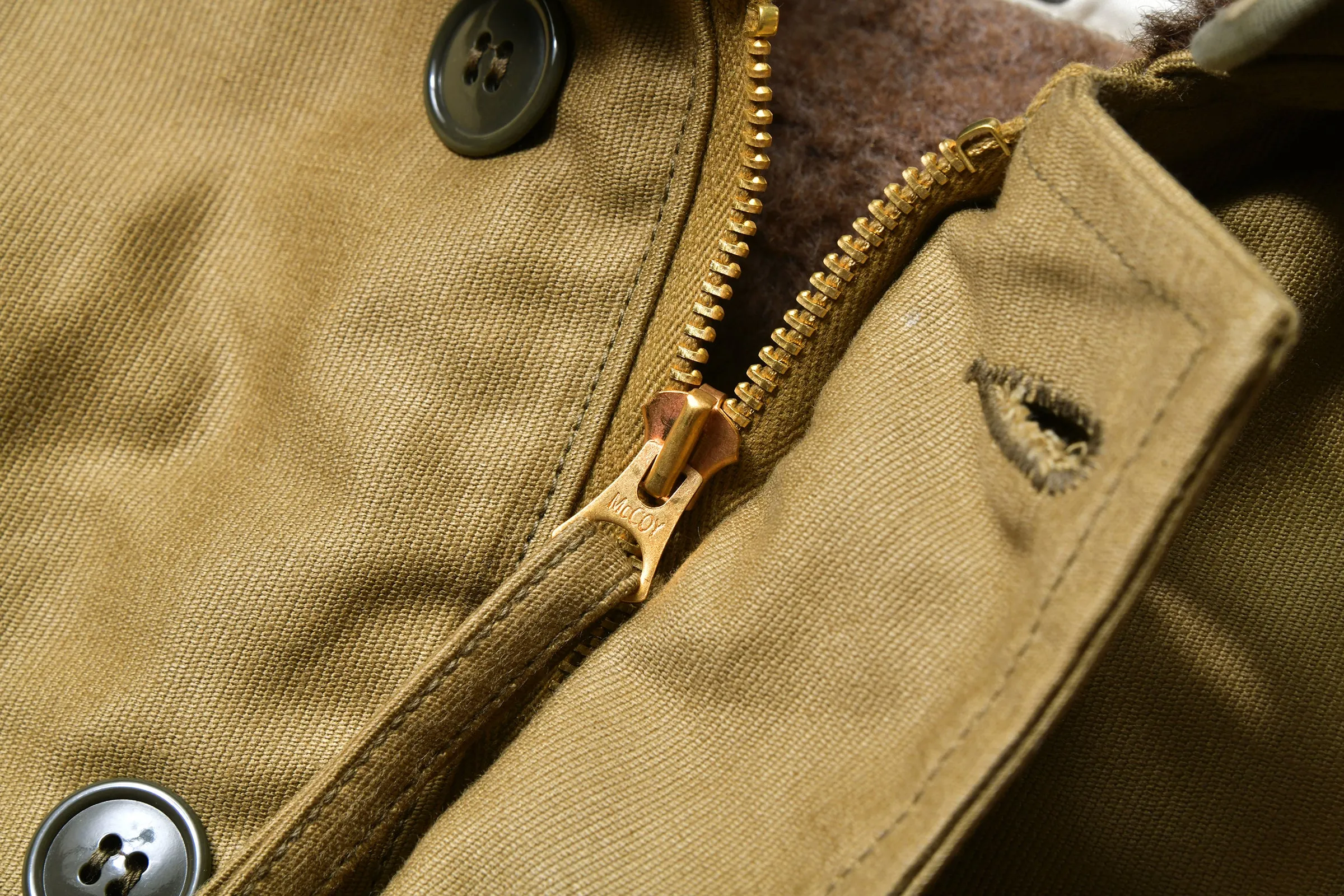 N-1 DECK JACKET (KHAKI)/ STENCIL sold by The Real McCoy's product image thumbnail 5
