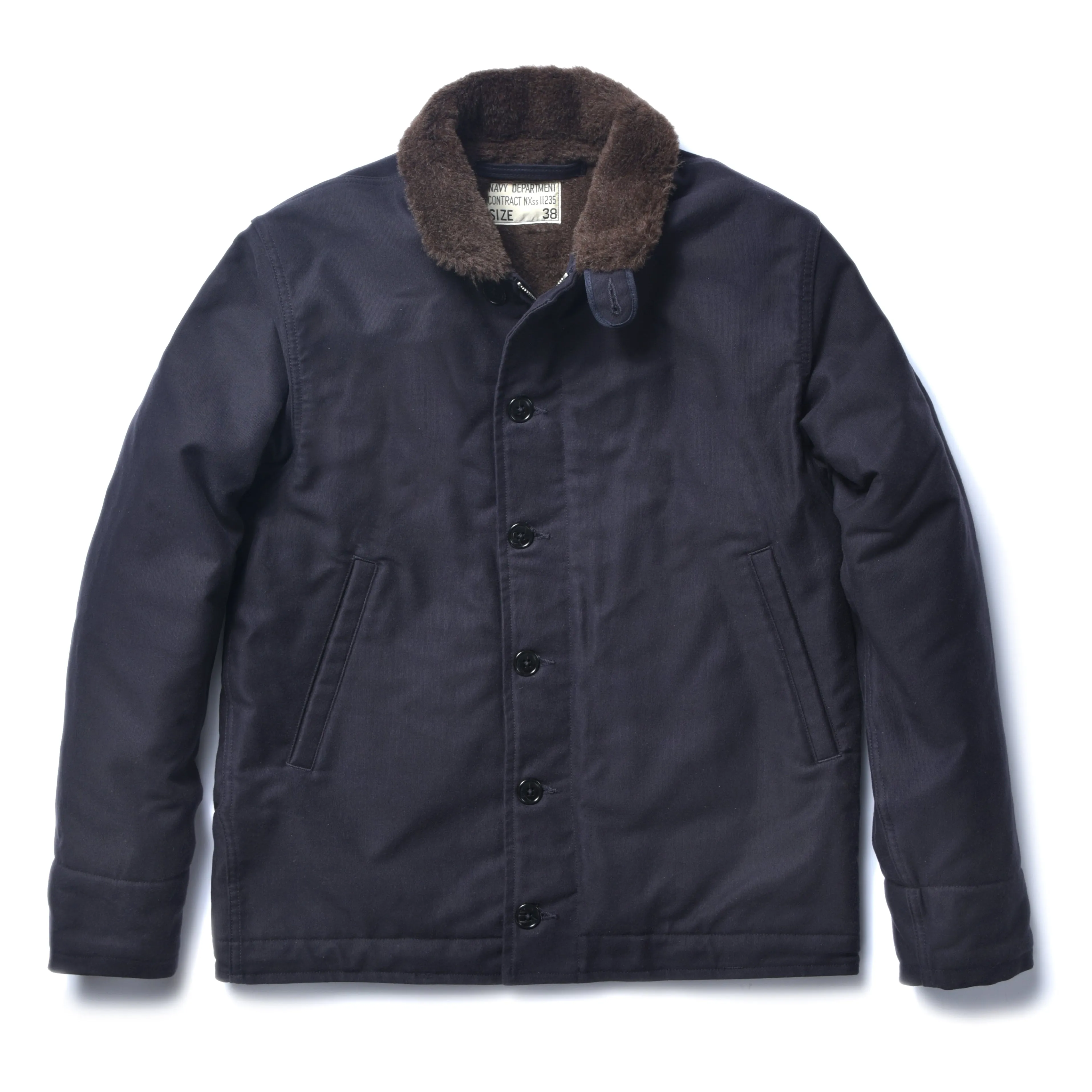 N-1 DECK JACKET (NAVY) / STENCIL sold by The Real McCoy's product image thumbnail 2