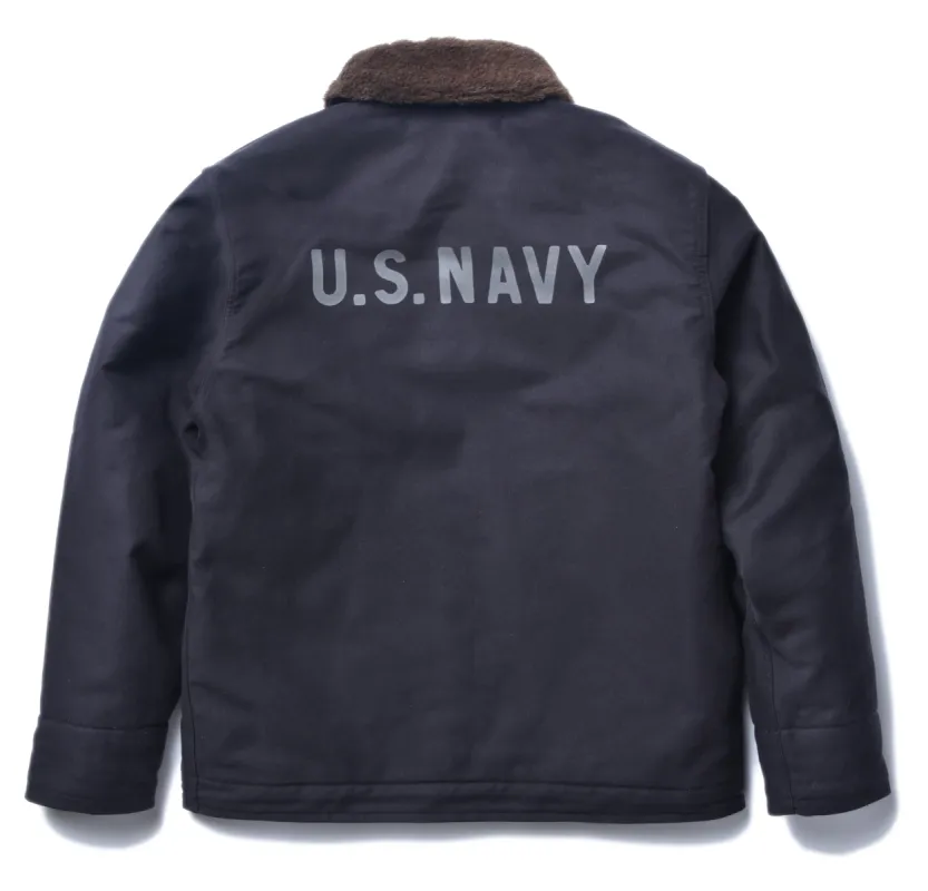 N-1 DECK JACKET (NAVY) / STENCIL sold by The Real McCoy's