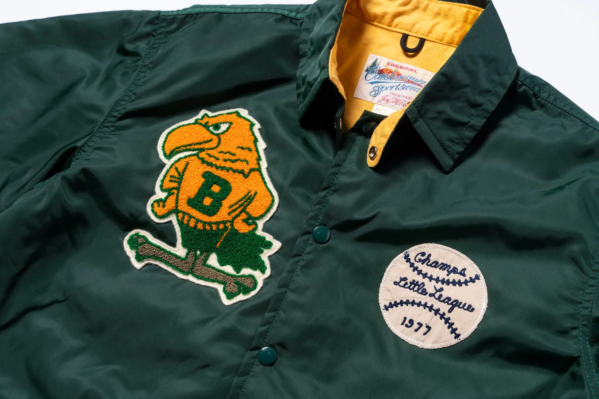 NYLON COACH JACKET / BIRDIES sold by The Real McCoy's product image thumbnail 3