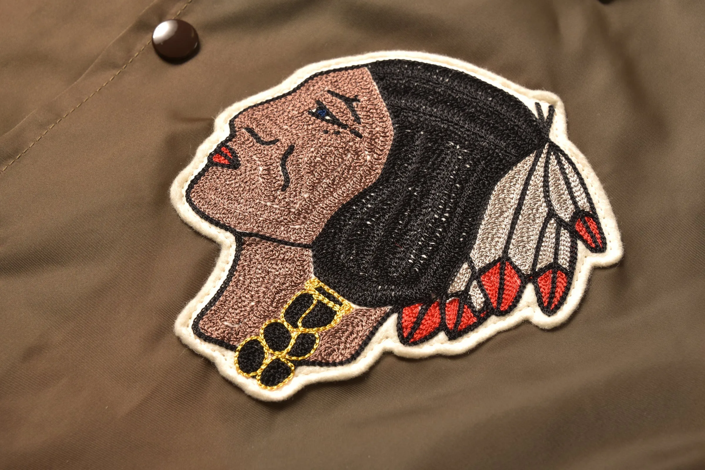 NYLON COACH JACKET / INDIAN sold by The Real McCoy's product image thumbnail 4