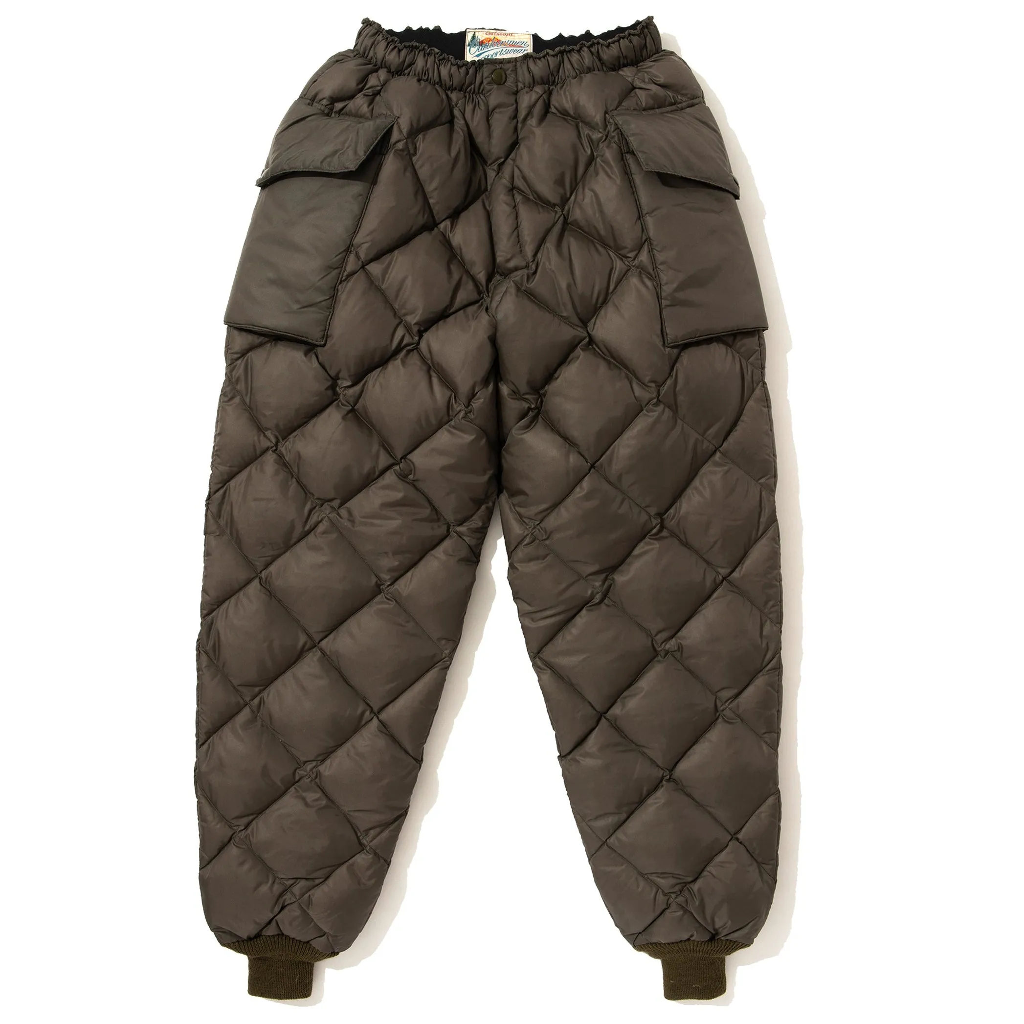 NYLON QUILTED DOWN TROUSERS sold by The Real McCoy's product image thumbnail 2