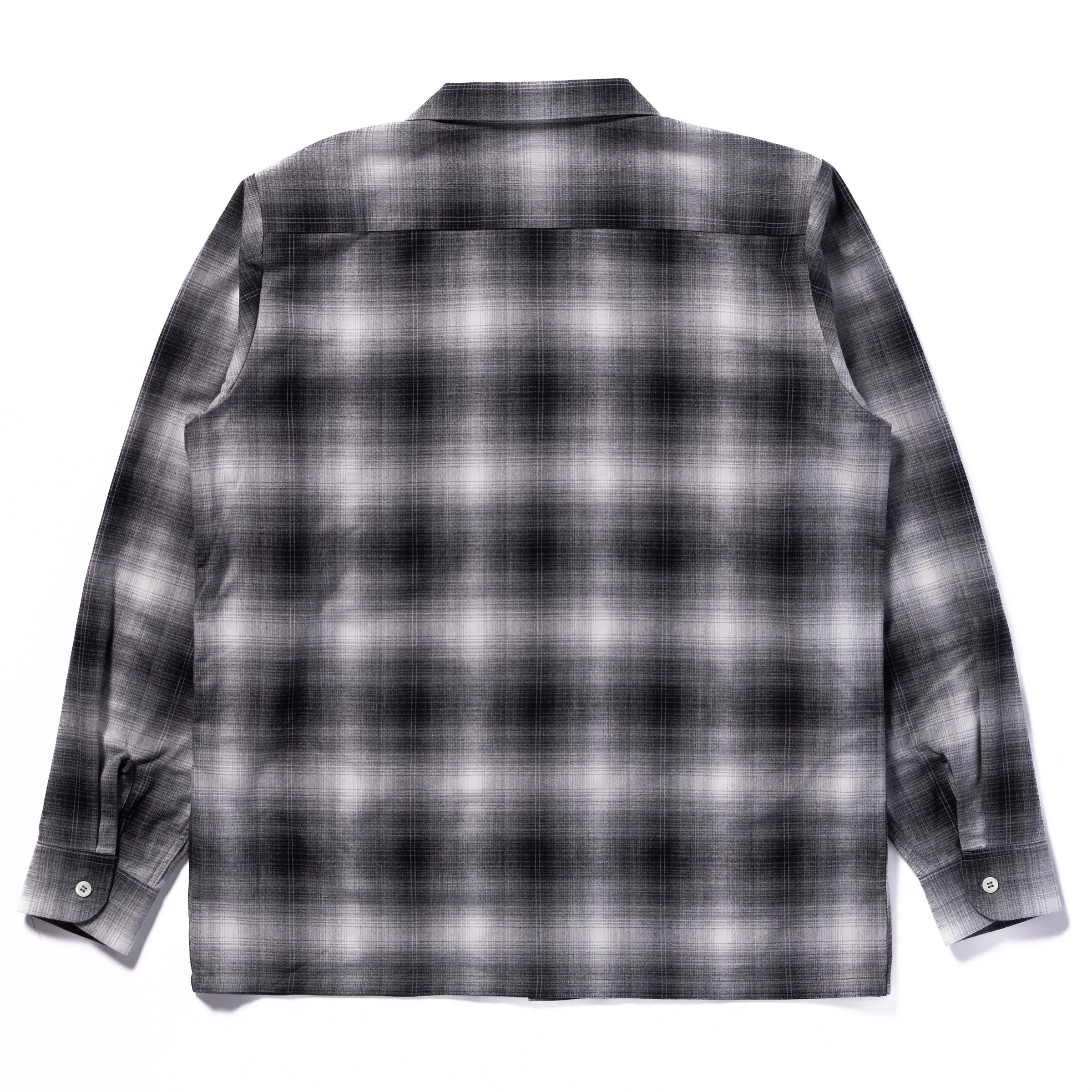 OMBRE COTTON RAYON OPEN COLLAR SHIRT sold by The Real McCoy's product image thumbnail 3