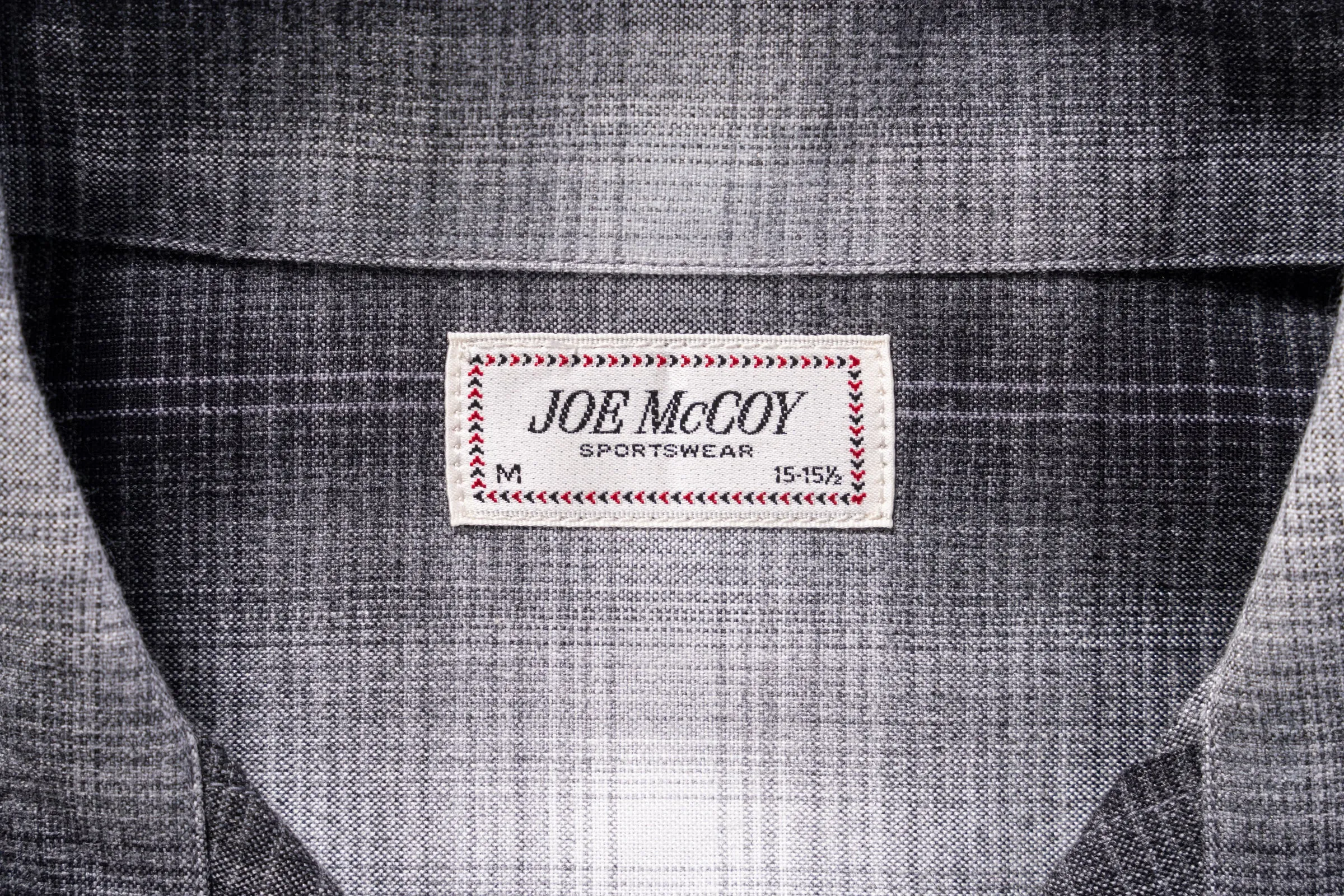 OMBRE COTTON RAYON OPEN COLLAR SHIRT sold by The Real McCoy's product image thumbnail 4