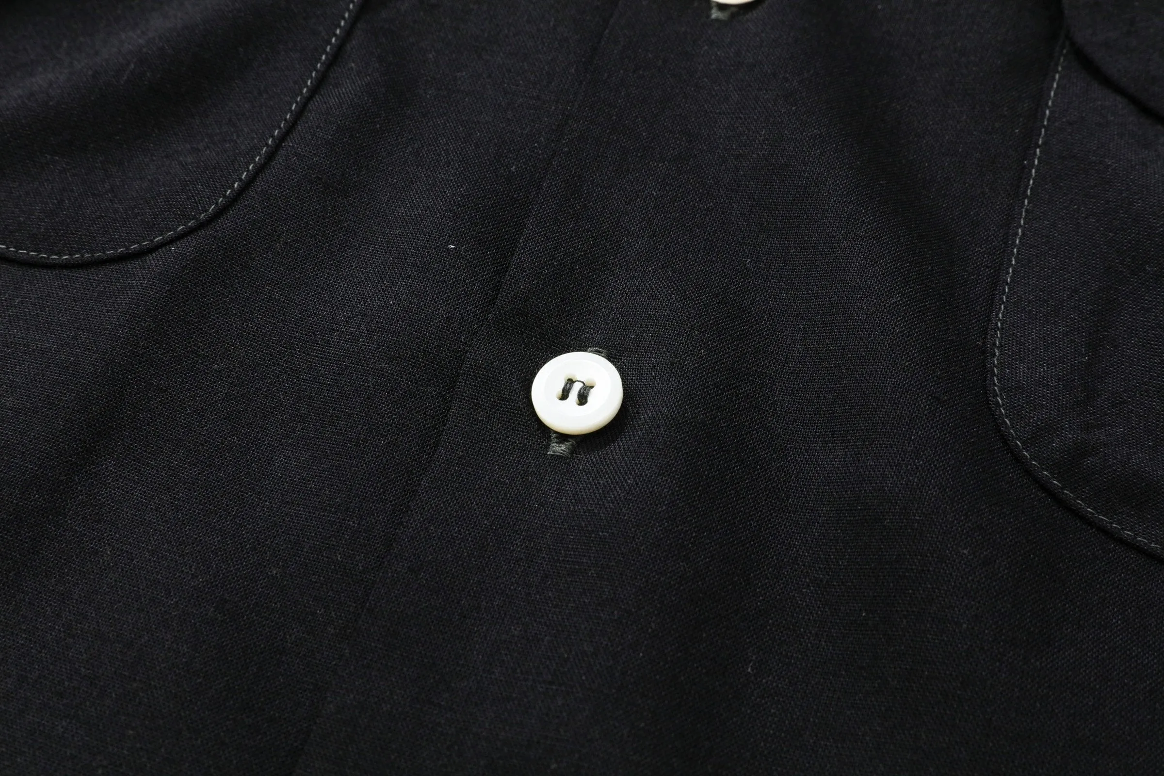 OPEN COLLAR RAYON SHIRT sold by The Real McCoy's product image thumbnail 4