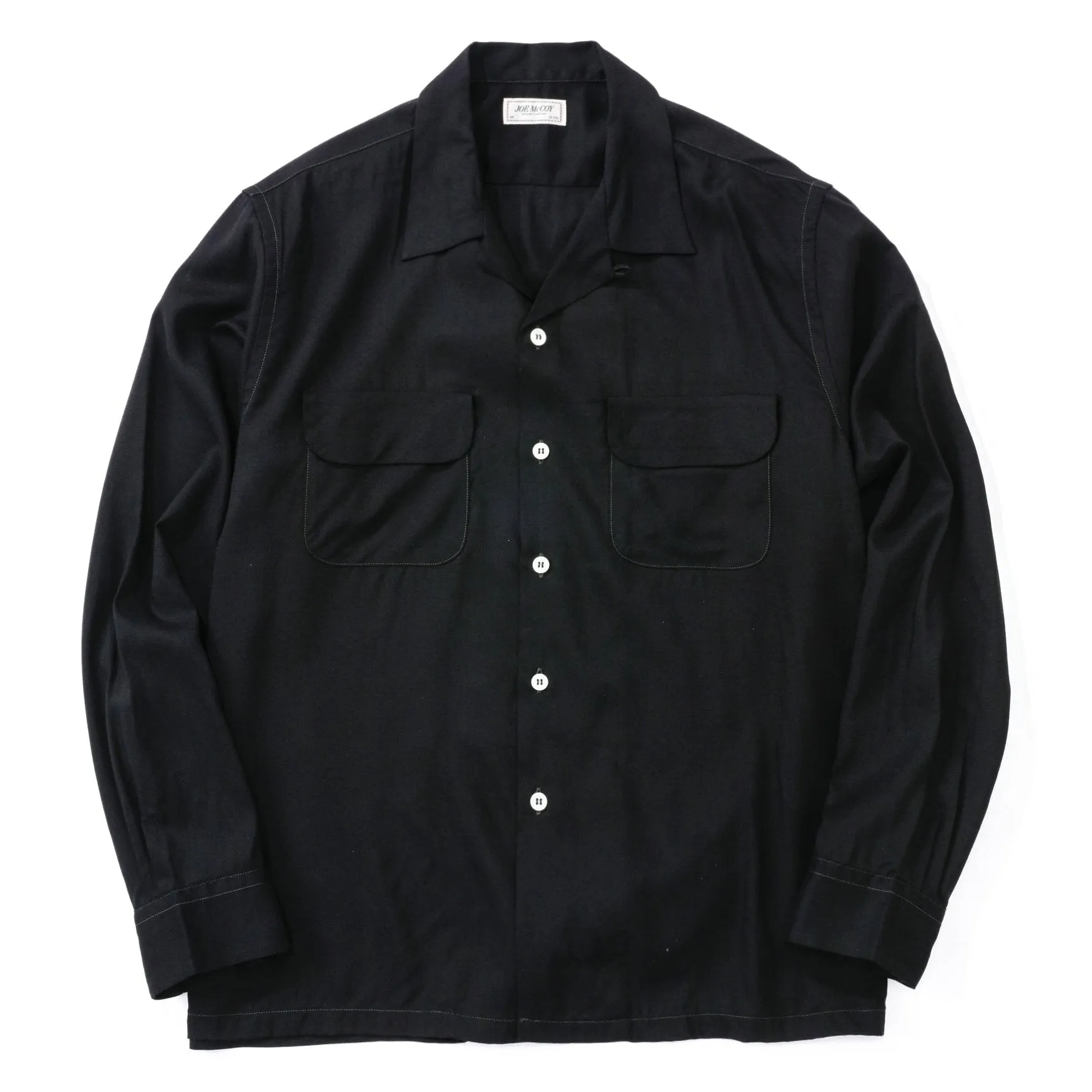 OPEN COLLAR RAYON SHIRT sold by The Real McCoy's product image thumbnail 2