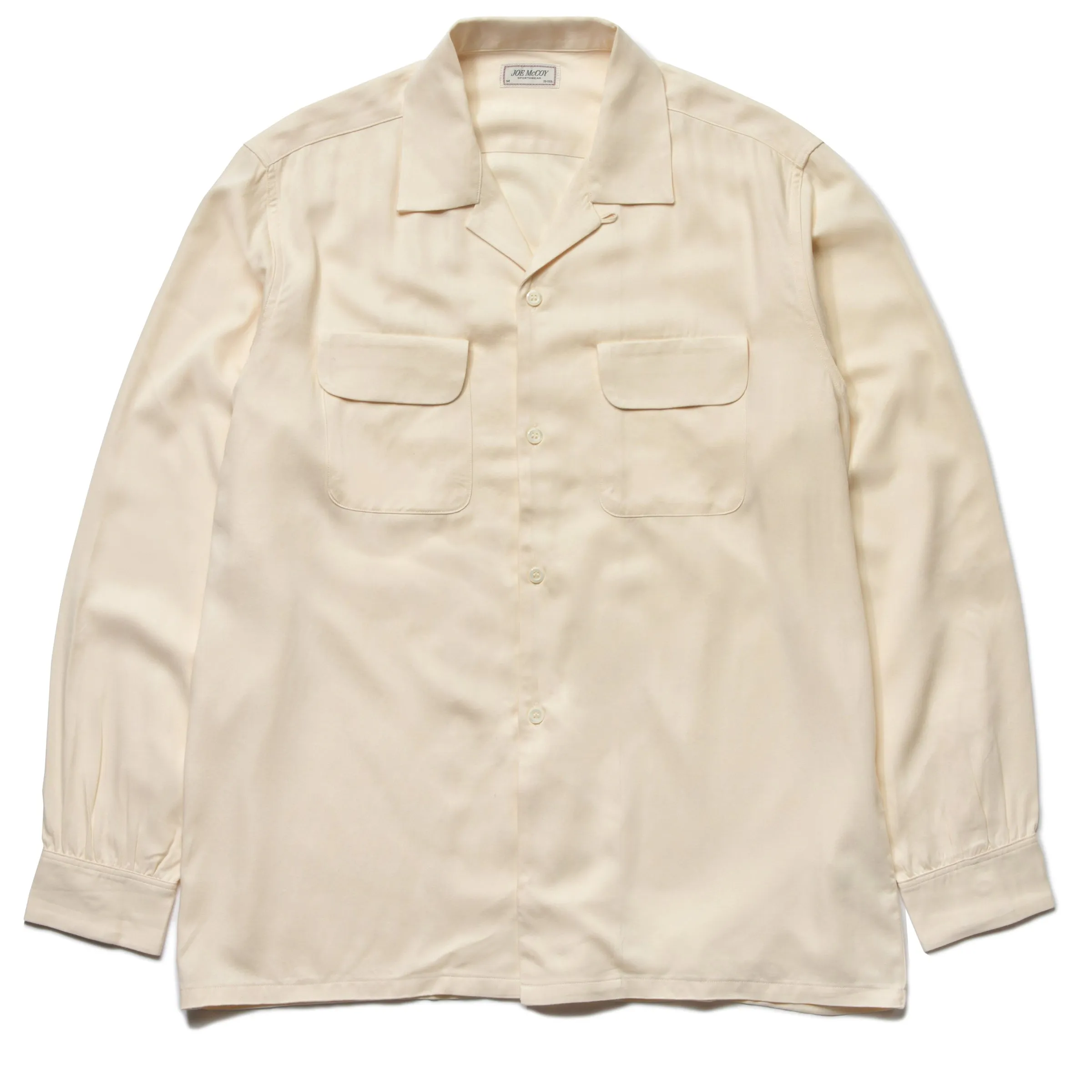 OPEN COLLAR RAYON SHIRT sold by The Real McCoy's
