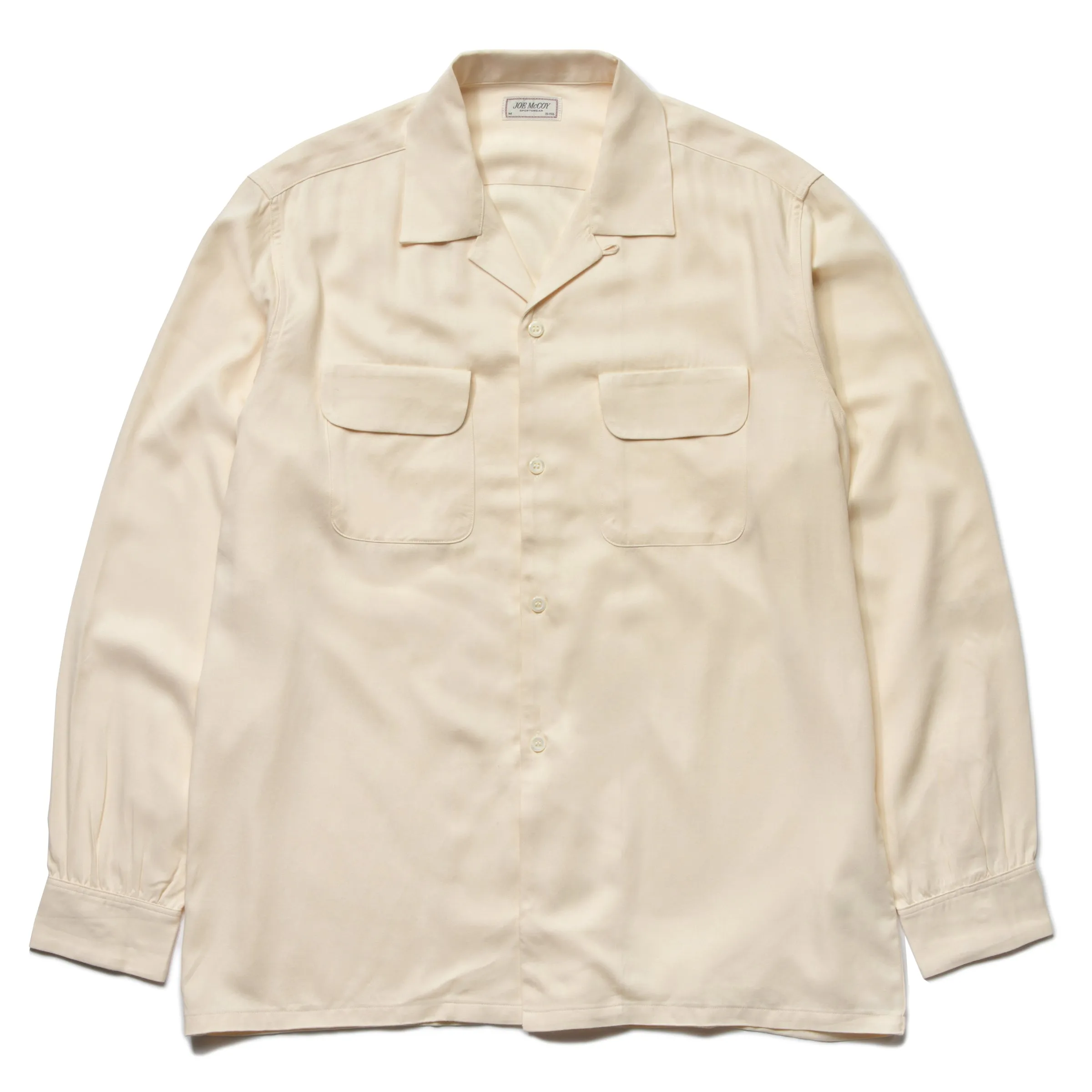 OPEN COLLAR RAYON SHIRT sold by The Real McCoy's product image thumbnail 2
