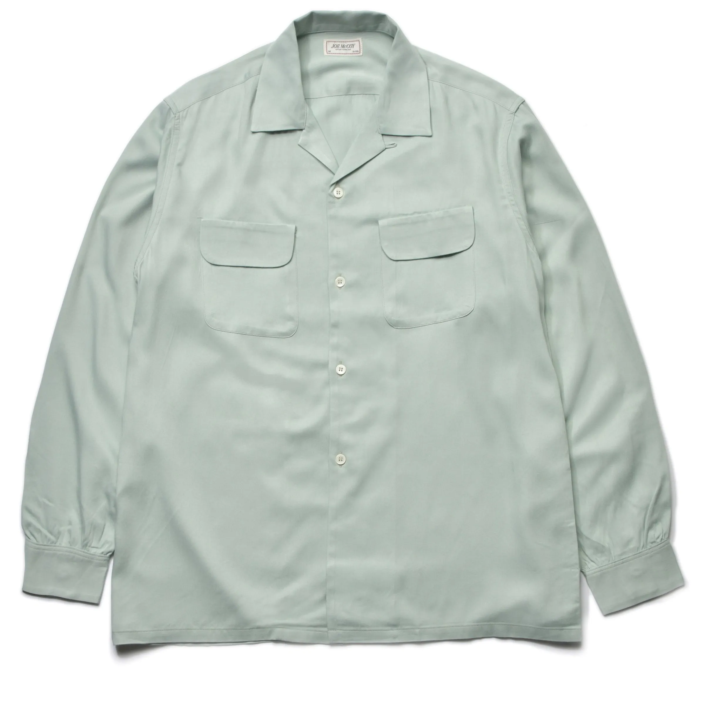 OPEN COLLAR RAYON SHIRT sold by The Real McCoy's