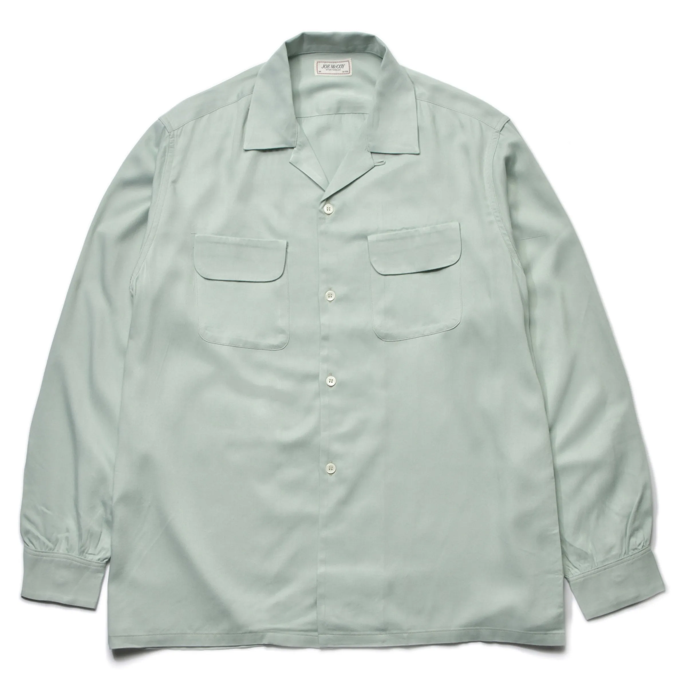 OPEN COLLAR RAYON SHIRT sold by The Real McCoy's product image thumbnail 2