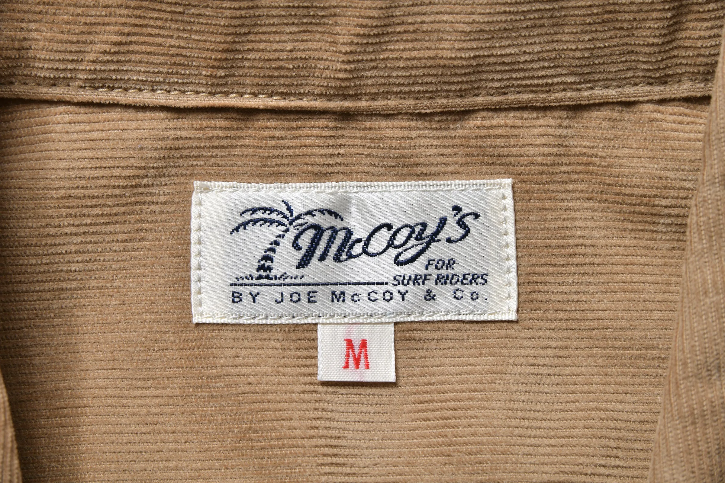OPEN COLLAR RESORT S/S SHIRT / SUMMER CORDUROY sold by The Real McCoy's product image thumbnail 4