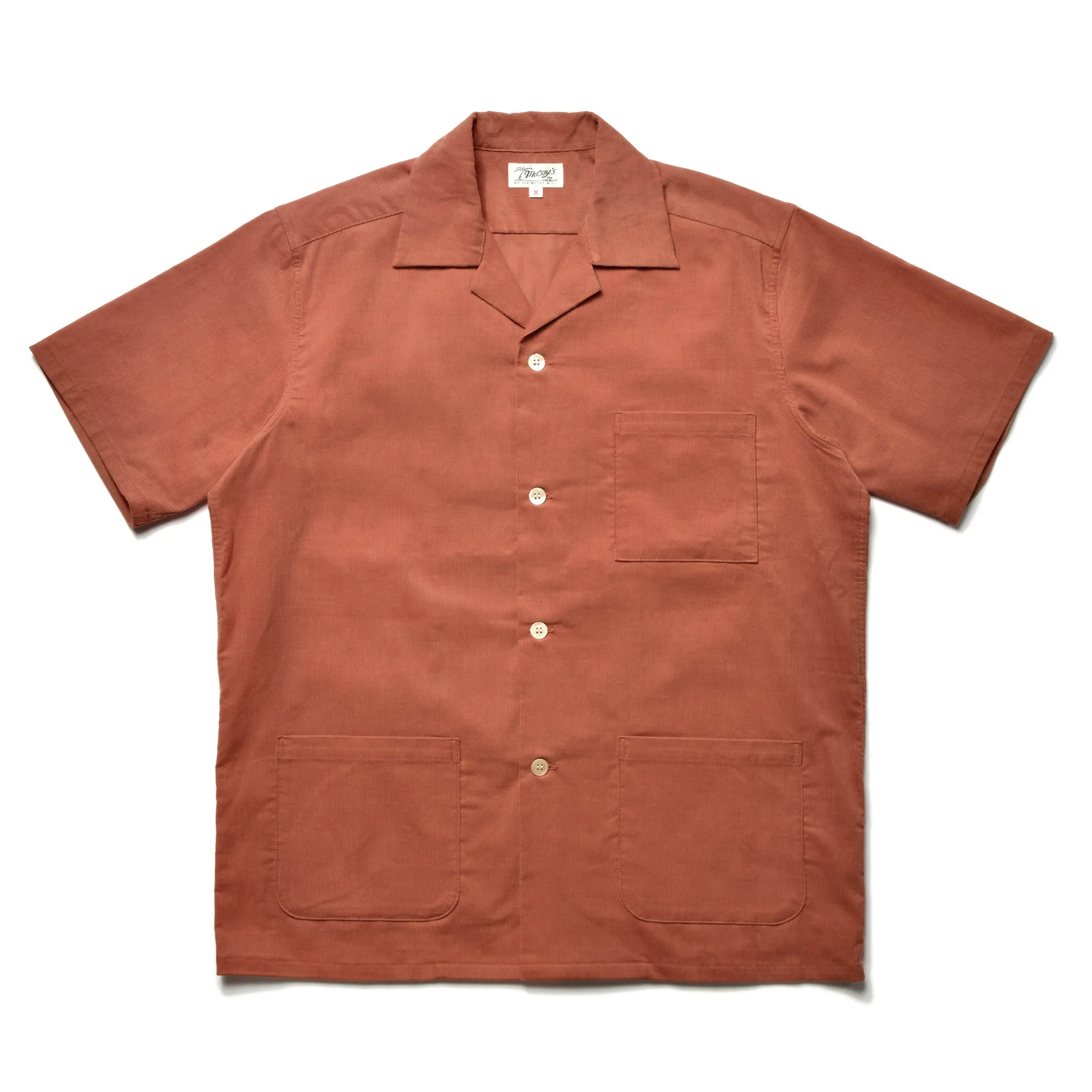 OPEN COLLAR RESORT S/S SHIRT / SUMMER CORDUROY sold by The Real McCoy's product image thumbnail 2
