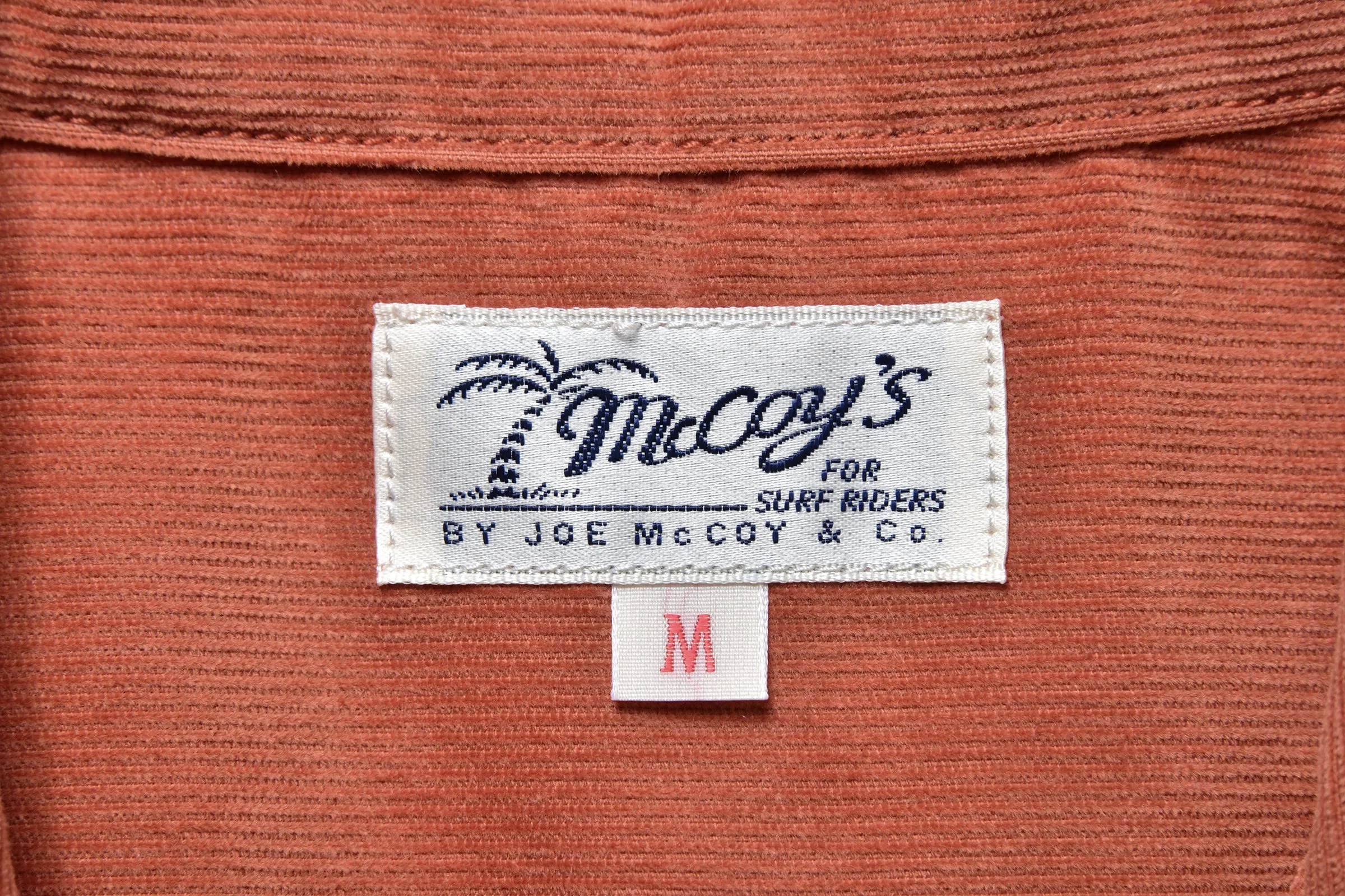 OPEN COLLAR RESORT S/S SHIRT / SUMMER CORDUROY sold by The Real McCoy's product image thumbnail 4