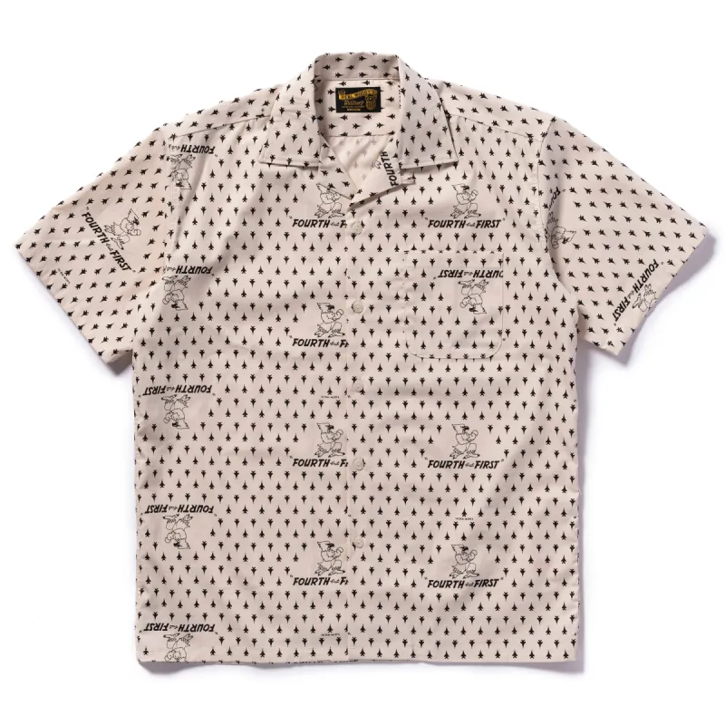 OPEN-COLLAR SHIRT / FOURTH BUT FIRST made by The Real McCoy's