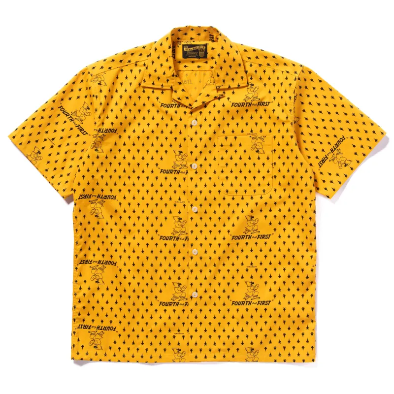 OPEN-COLLAR SHIRT / FOURTH BUT FIRST made by The Real McCoy's