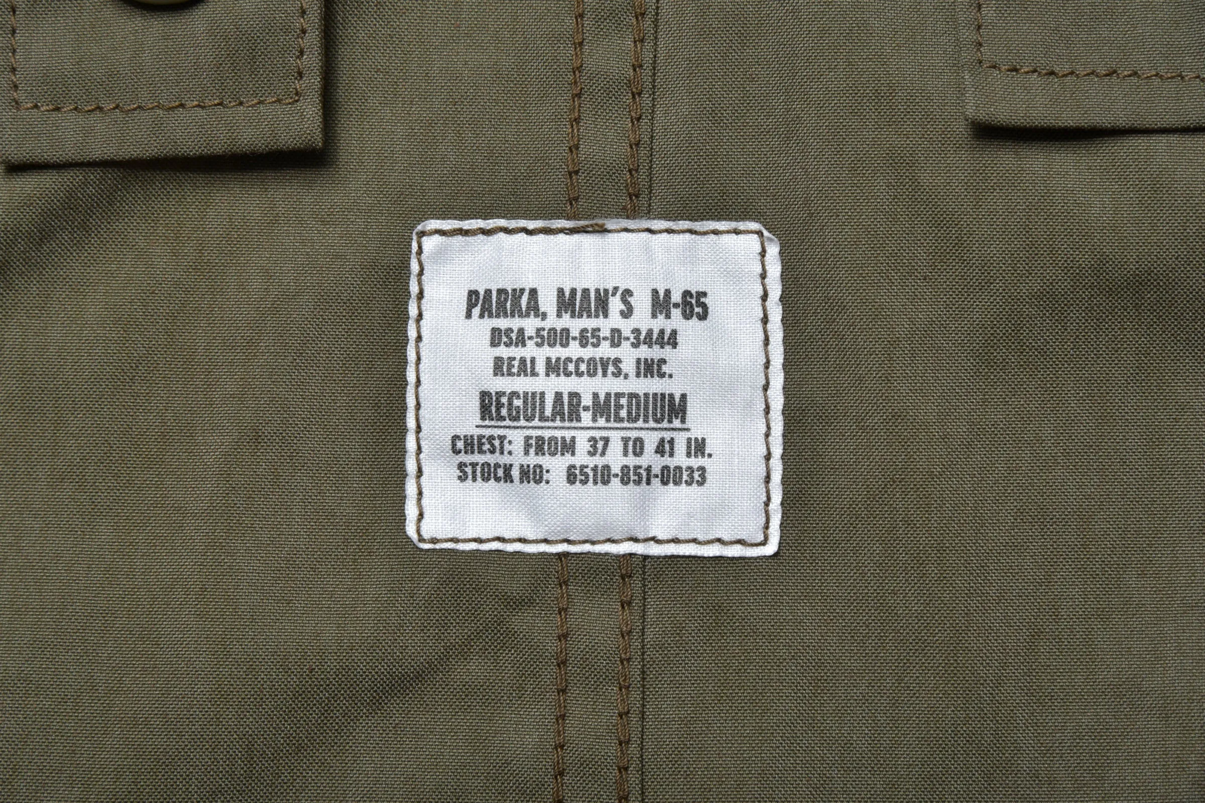 PARKA, MAN'S M-65 sold by The Real McCoy's product image thumbnail 4