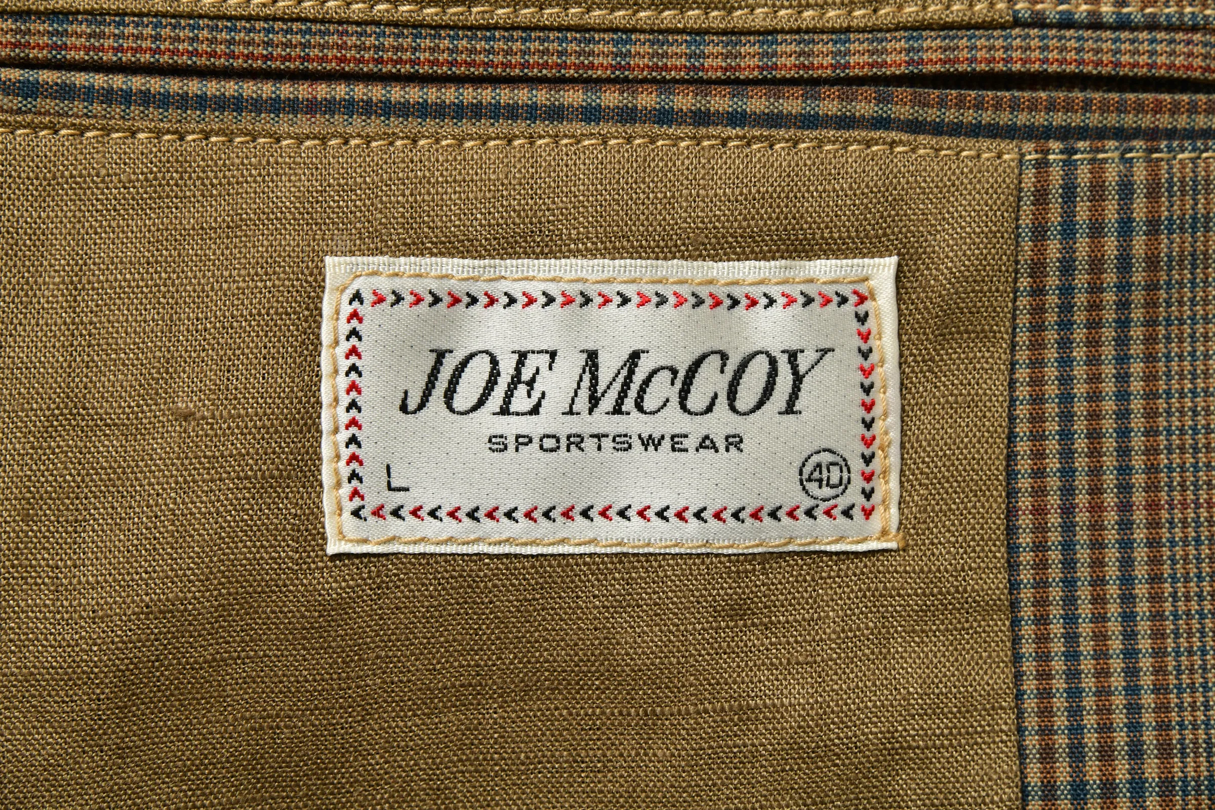 PLAID-CHECK RAIN WEATHER COAT sold by The Real McCoy's product image thumbnail 4