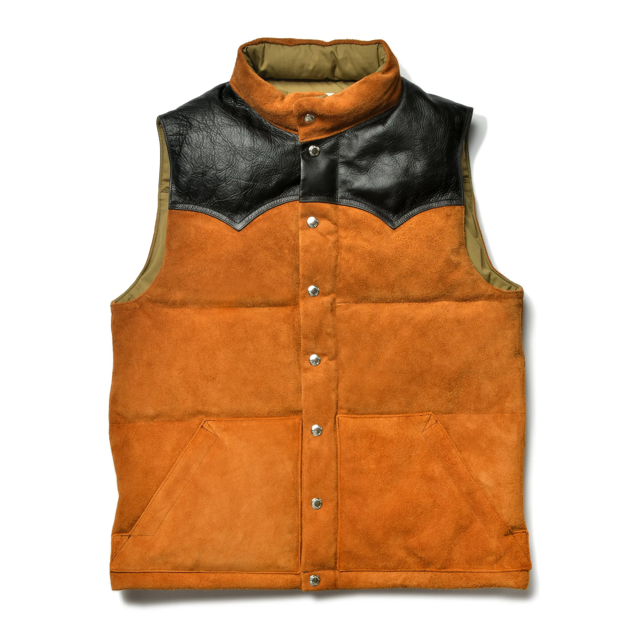 ROUGHOUT DOWN VEST sold by The Real McCoy's product image thumbnail 2