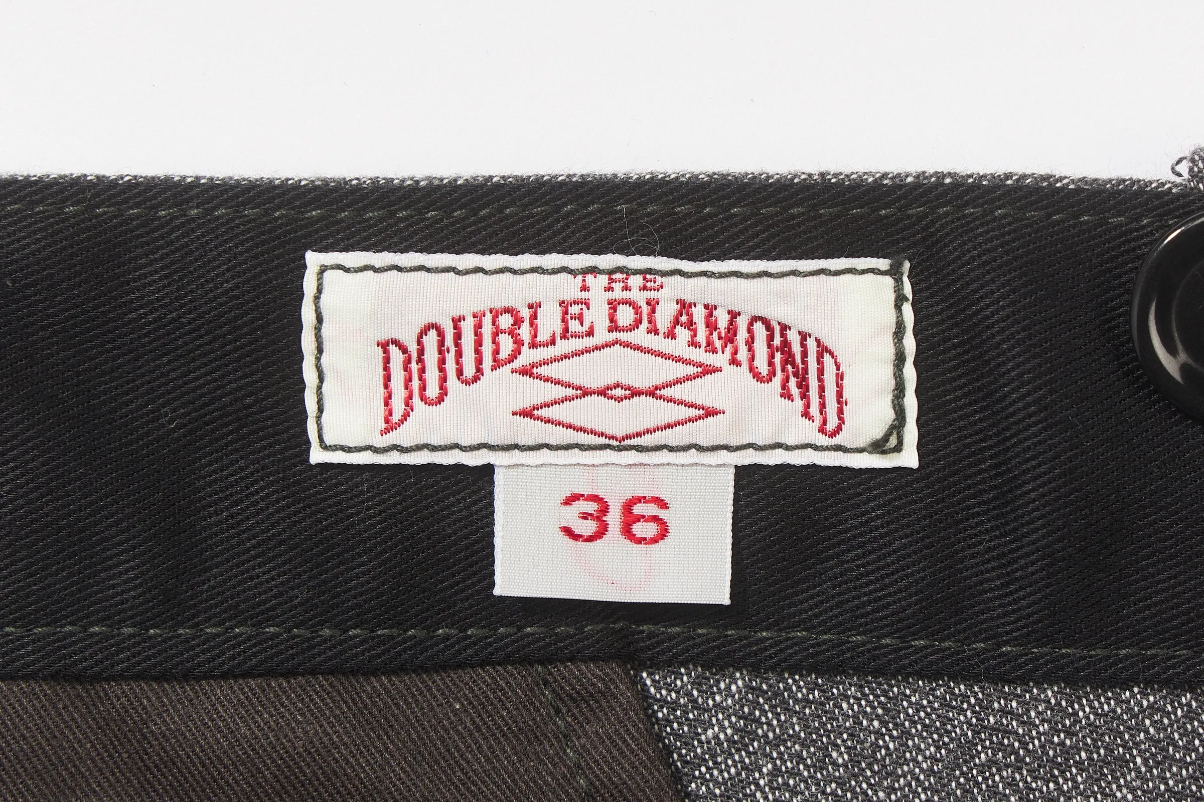 SALT AND PEPPER CHAMBRAY ATELIER TROUSERS sold by The Real McCoy's product image thumbnail 4