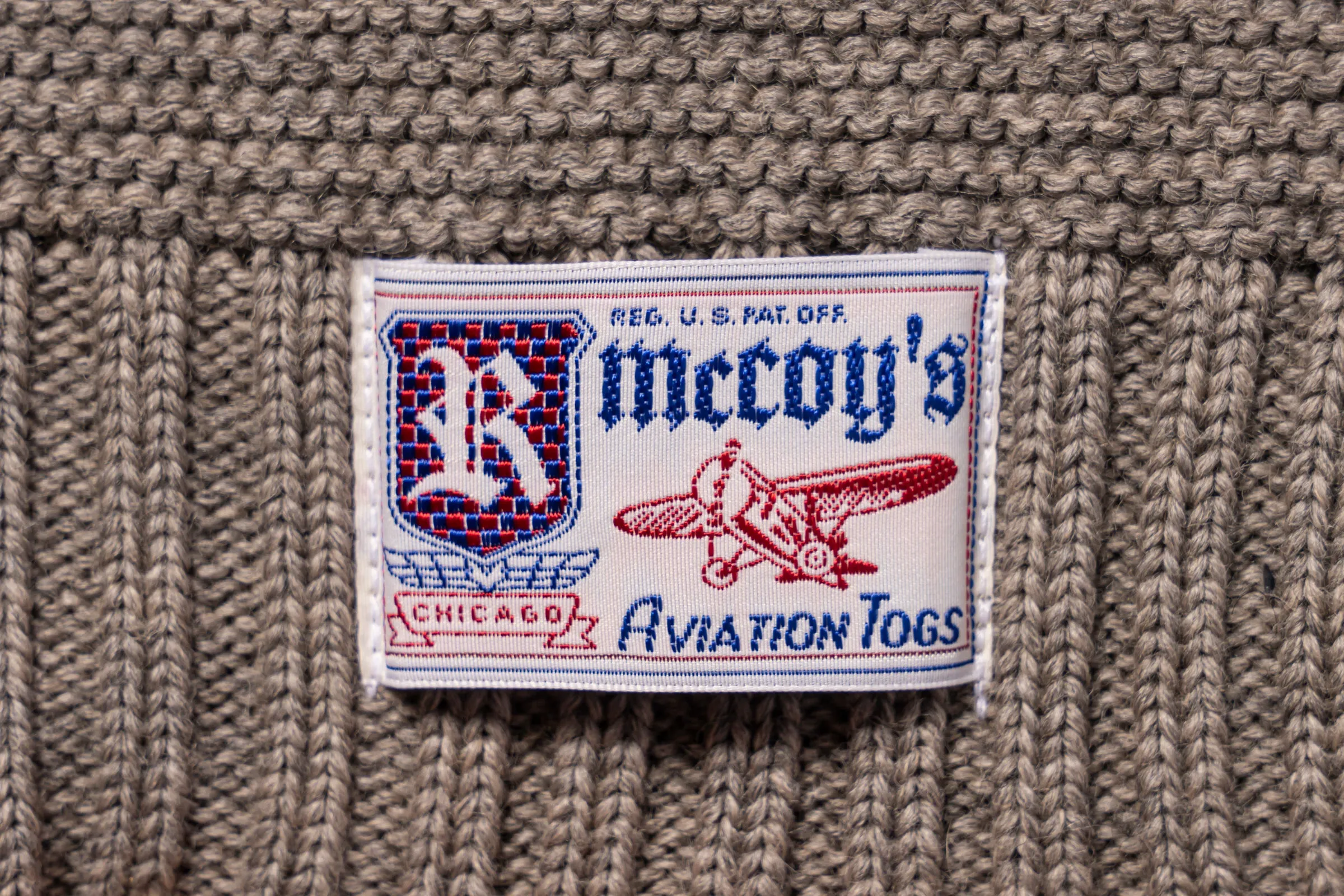 SCARF, WOOL-KNIT sold by The Real McCoy's product image thumbnail 3