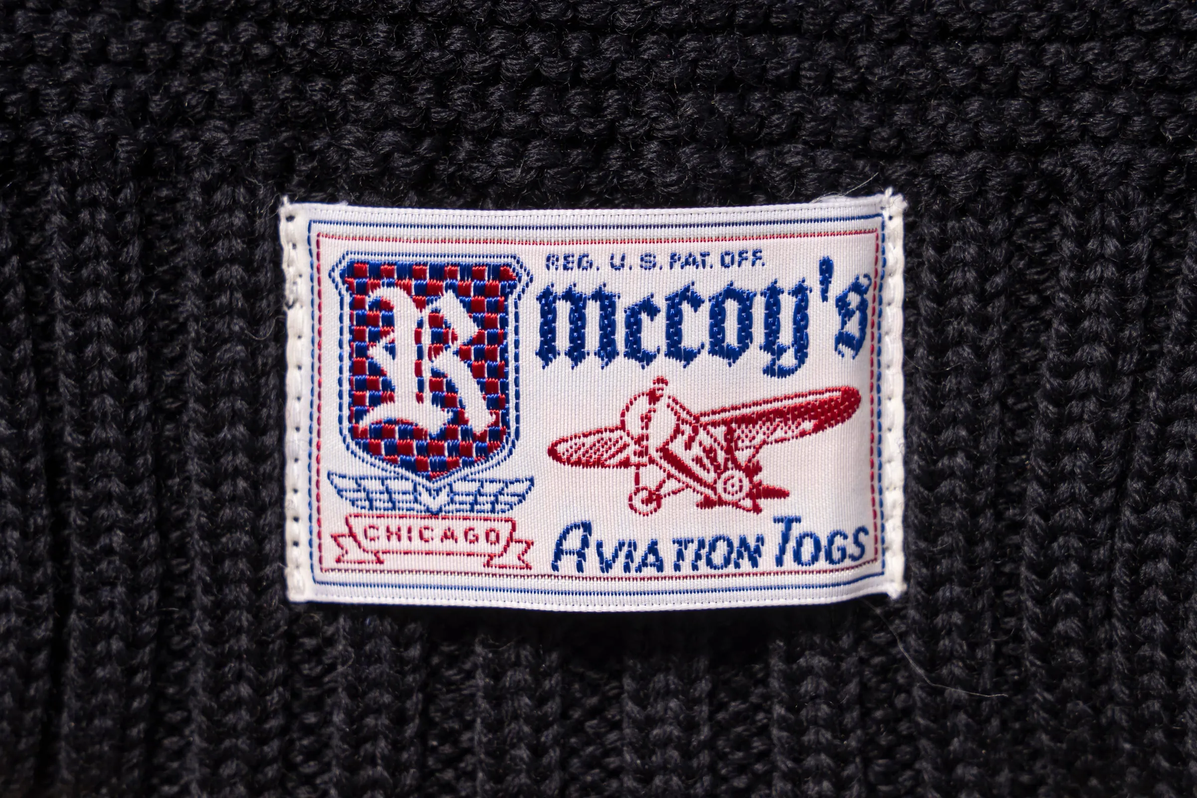 SCARF, WOOL-KNIT sold by The Real McCoy's product image thumbnail 3