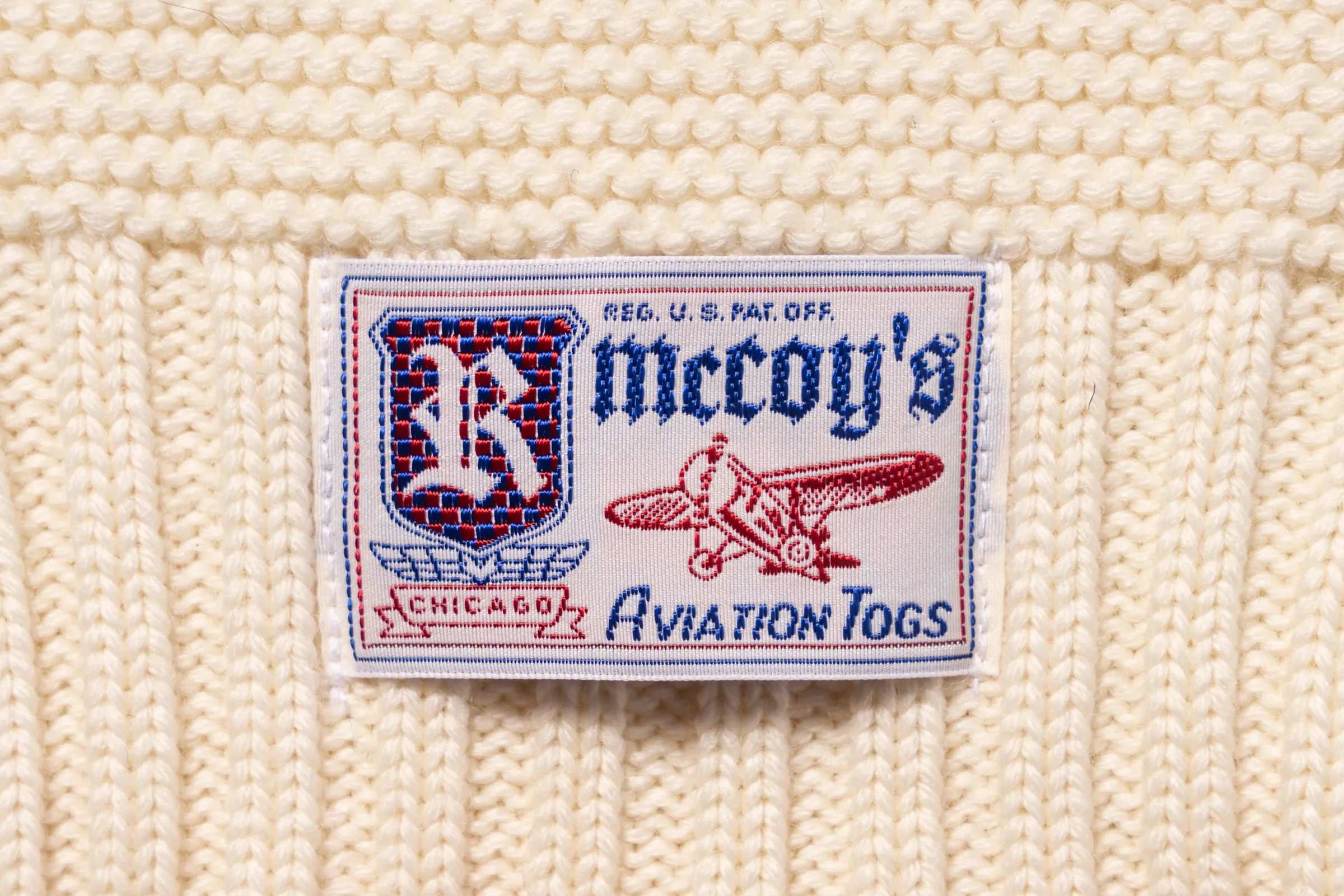 SCARF, WOOL-KNIT sold by The Real McCoy's product image thumbnail 3